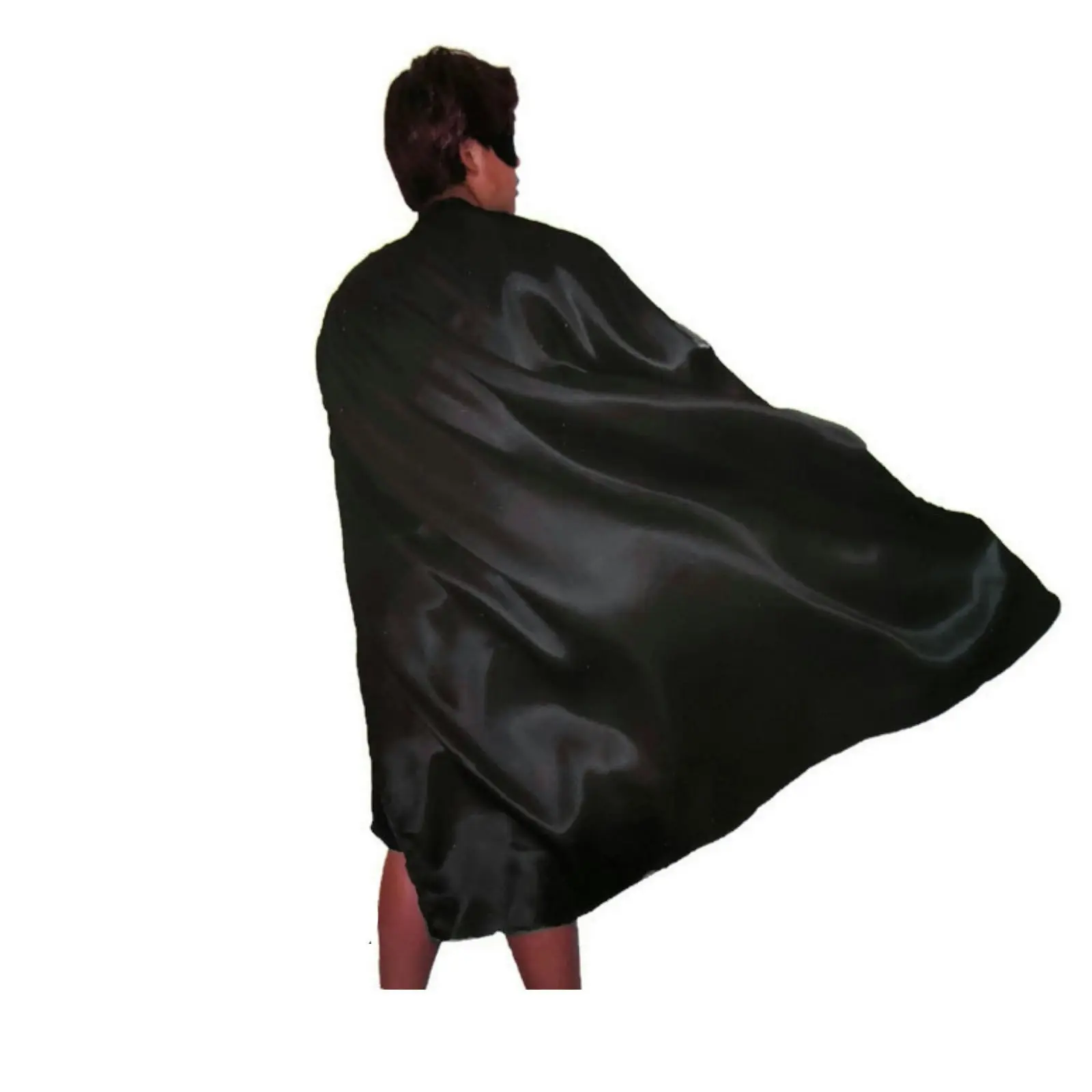 ADULT CAPE Costume Cloak Halloween Fancy Dress Coat Jacket Superhero Book Week