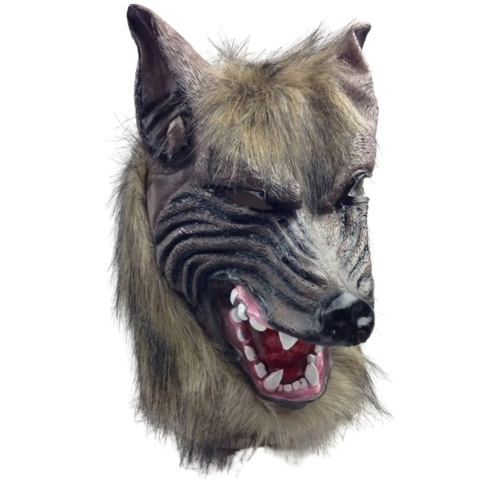 Animal Head Face Mask Halloween Latex Rubber Costume Party Horse Tiger Lion Wolf