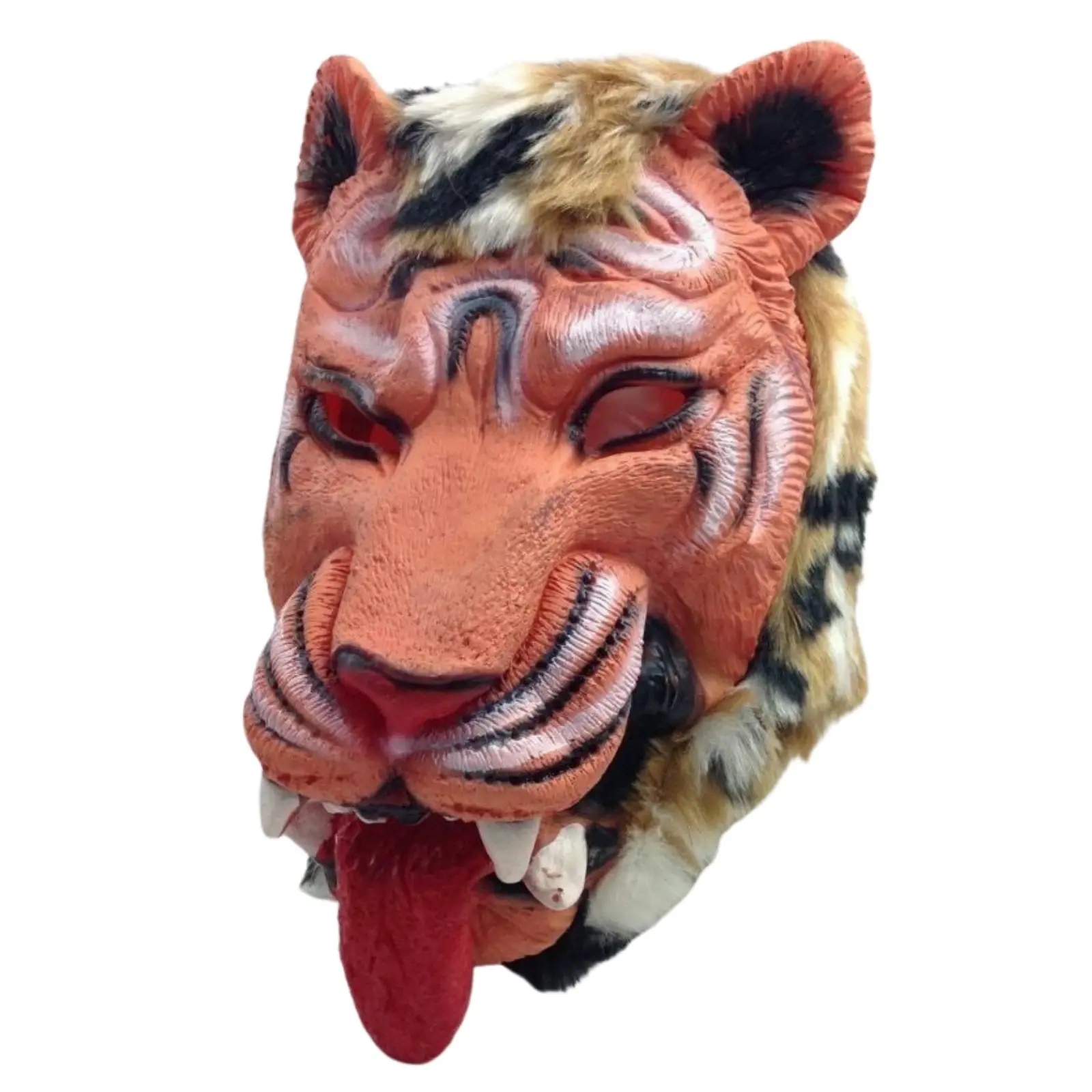 Animal Head Face Mask Halloween Latex Rubber Costume Party Horse Tiger Lion Wolf