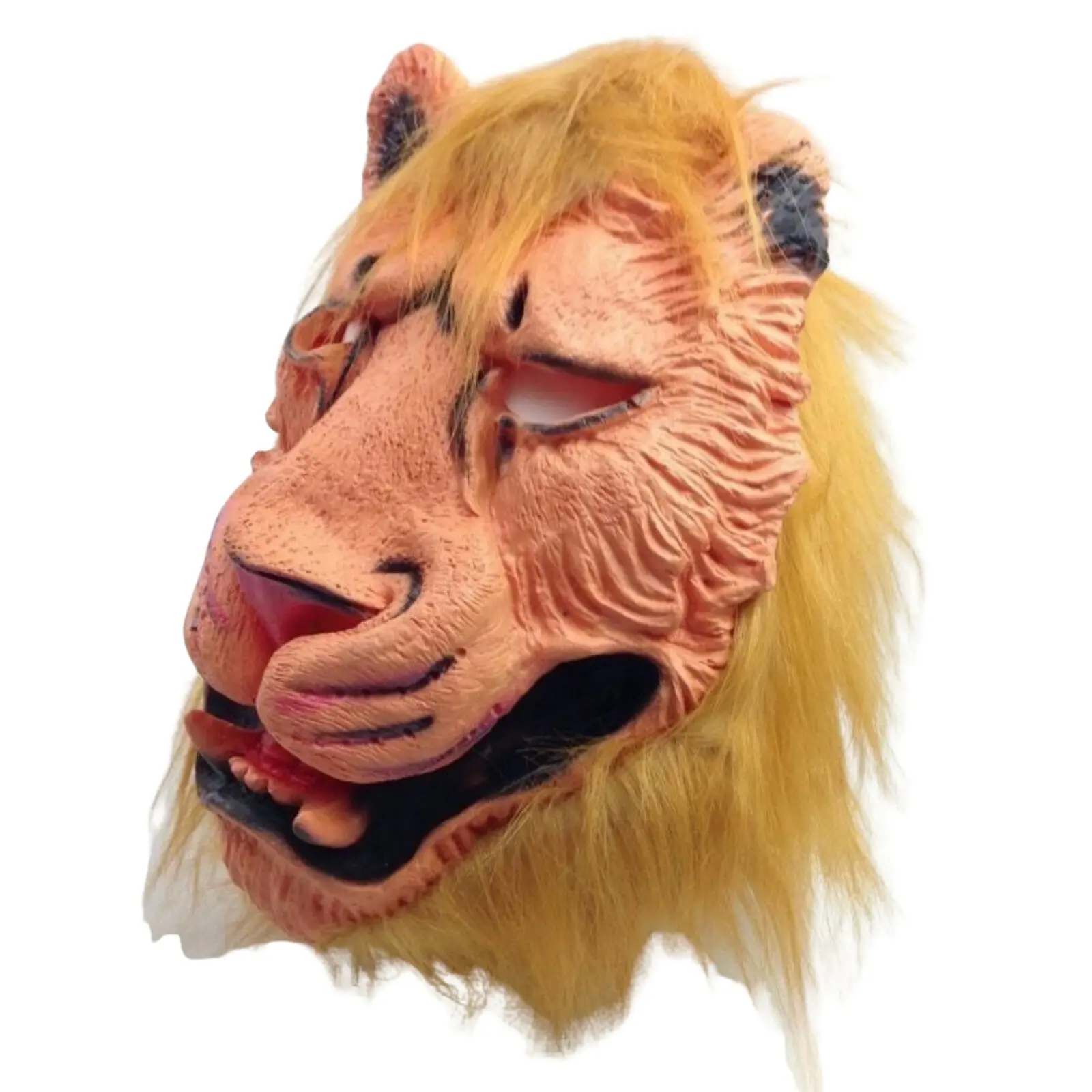 Animal Head Face Mask Halloween Latex Rubber Costume Party Horse Tiger Lion Wolf