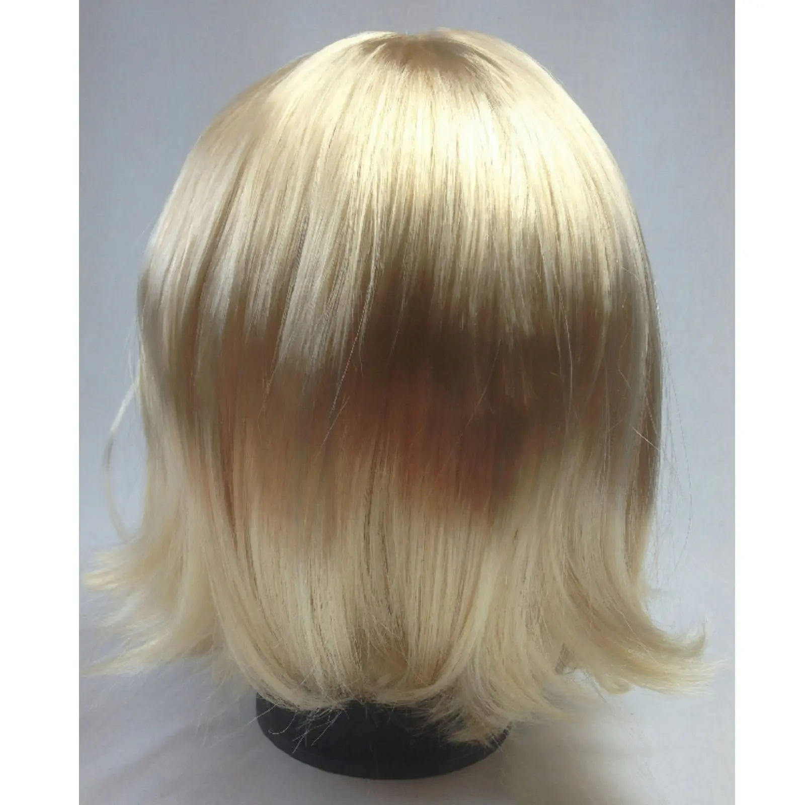 Bob Wig Costume Short Straight Fringe Cosplay Party Full Hair Womens Fancy Dress