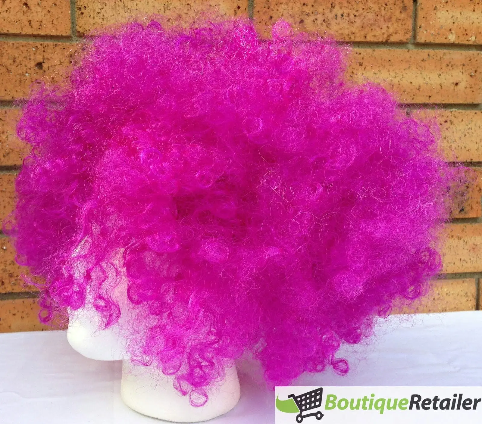 DELUXE AFRO WIG Curly Hair Costume Party Fancy Disco Circus 70s 80s Dress Up