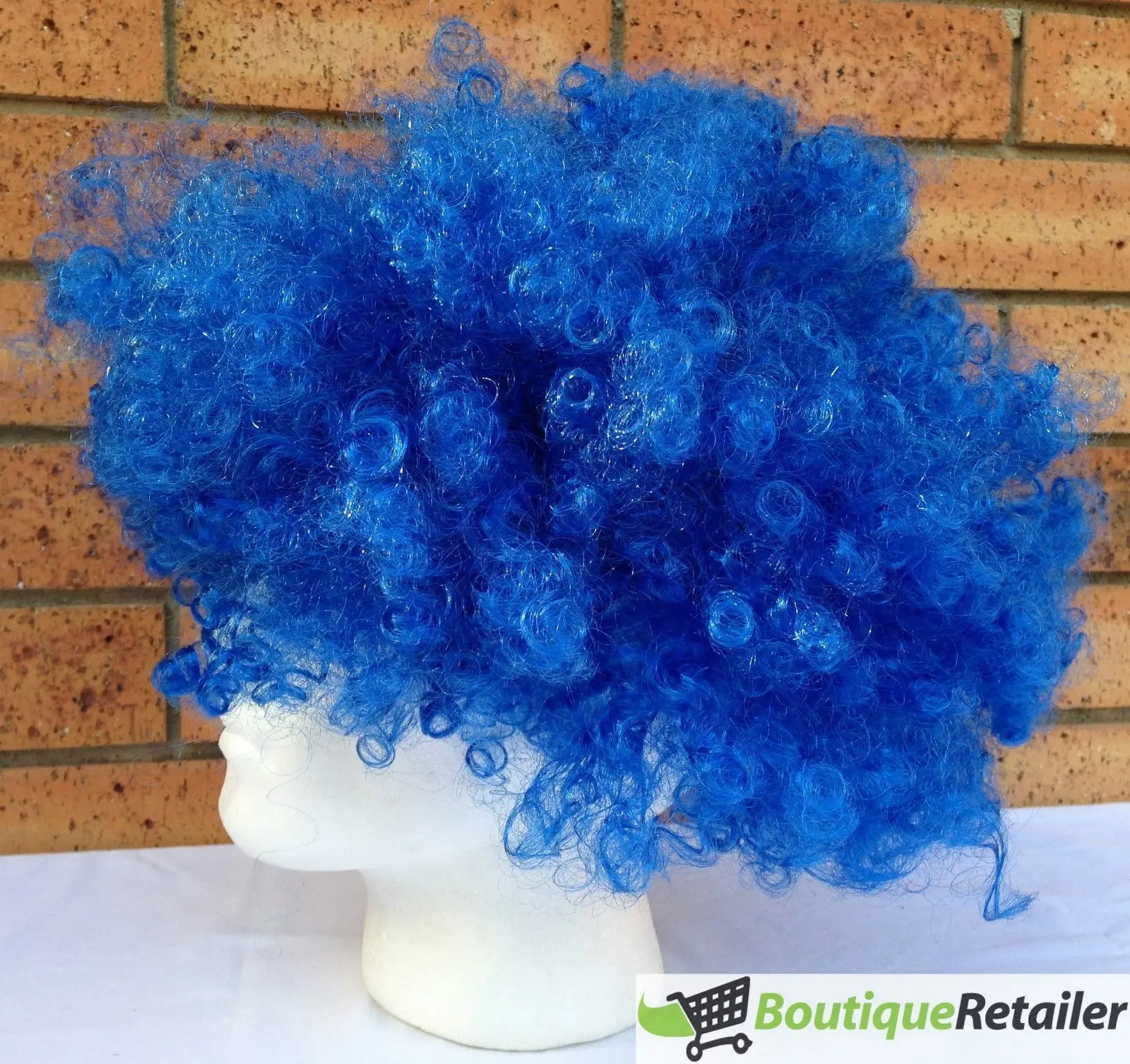 DELUXE AFRO WIG Curly Hair Costume Party Fancy Disco Circus 70s 80s Dress Up