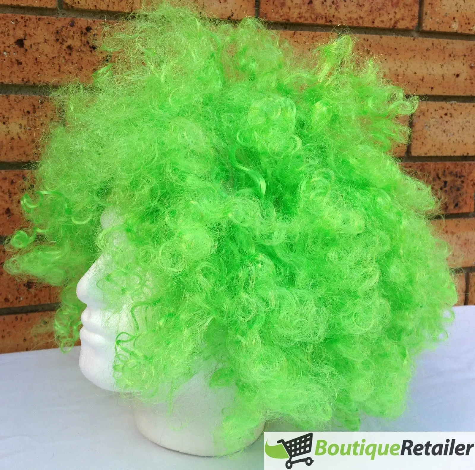 DELUXE AFRO WIG Curly Hair Costume Party Fancy Disco Circus 70s 80s Dress Up