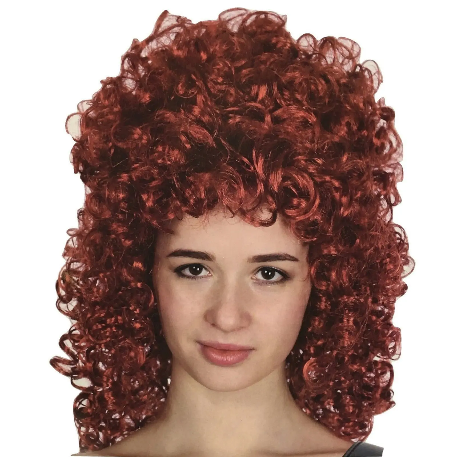 LONG CURLY WIG Hair Costume Cosplay Party Wavy Fancy Dress Ladies Accessory