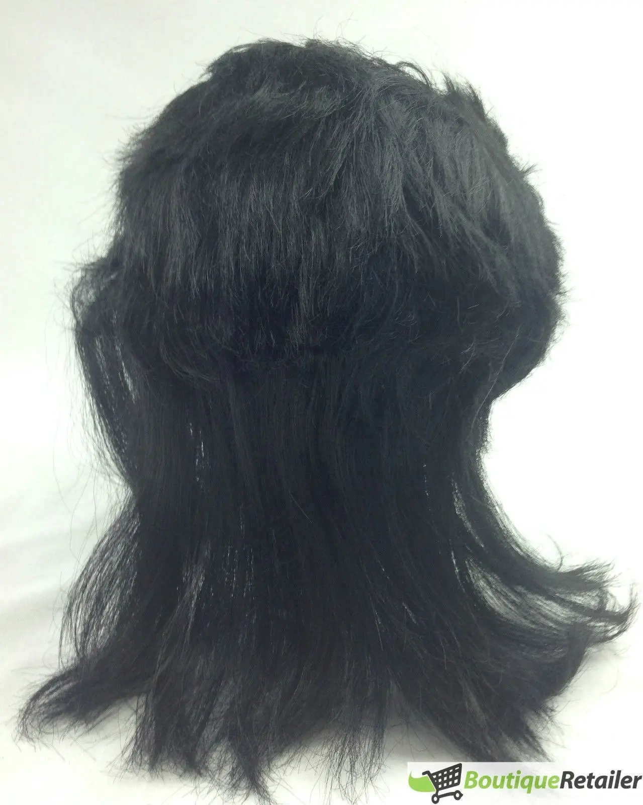 MULLET WIG 80s Fancy Dress Mens Party Costume Rock Bogan Accessory Punk 70s 90s