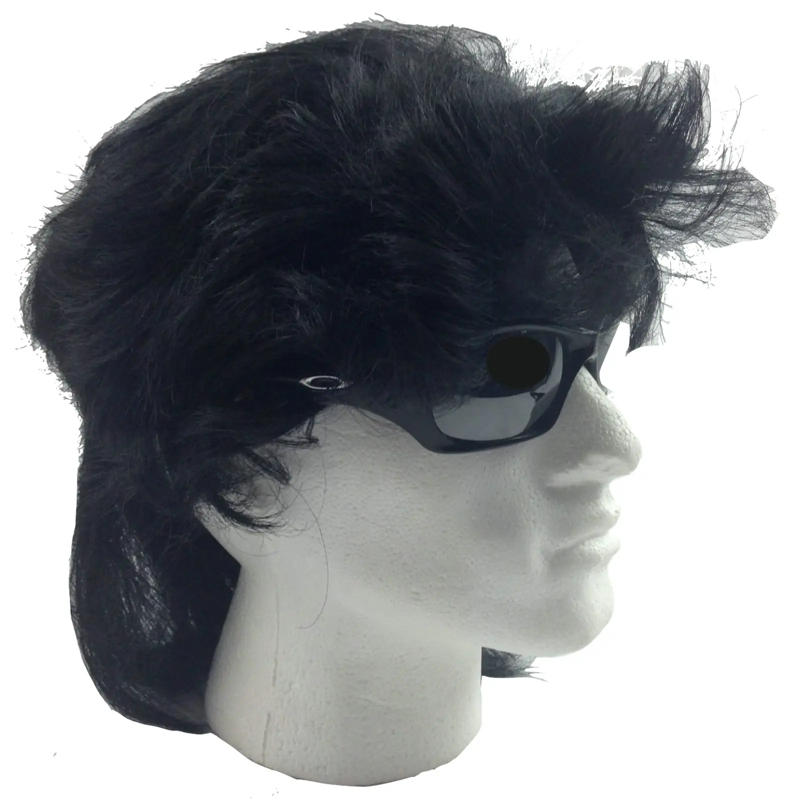 MULLET WIG 80s Fancy Dress Mens Party Costume Rock Bogan Accessory Punk 70s 90s