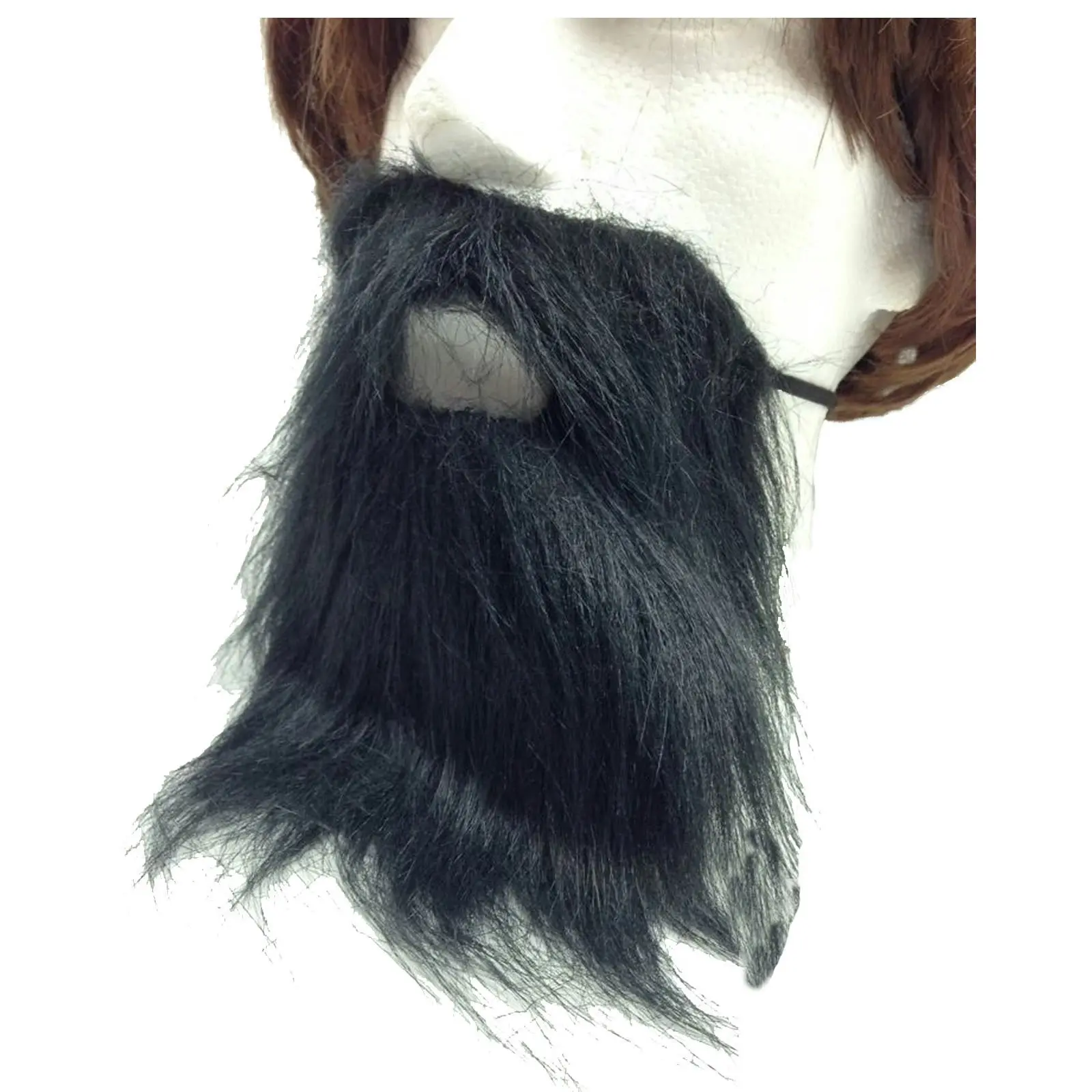 PARTY BEARD Moustache Costume Fancy Dress Mustache Halloween Fake Facial Hair