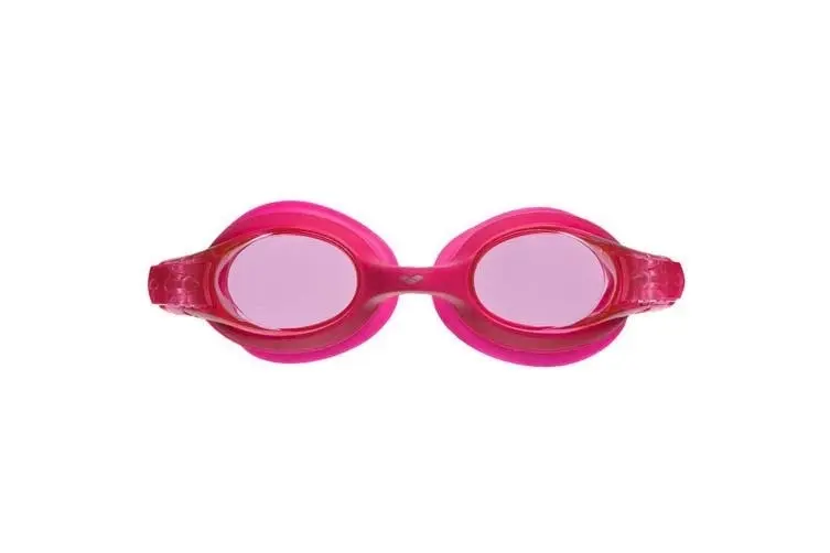 Arena Junior X-Lite Adjustable Swimming Goggles Anti-Fog Kids Swim Glass Pink