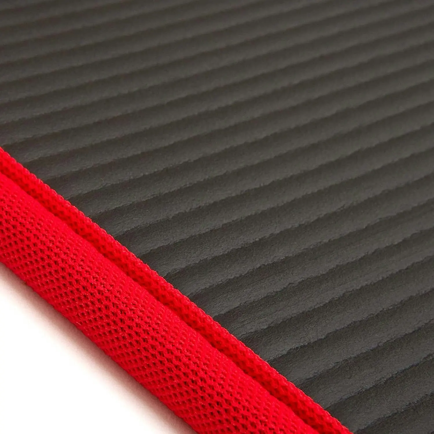 Adidas Training 10mm Exercise Floor Mat Gym Thick Yoga Fitness Judo Pilates - Black/Red