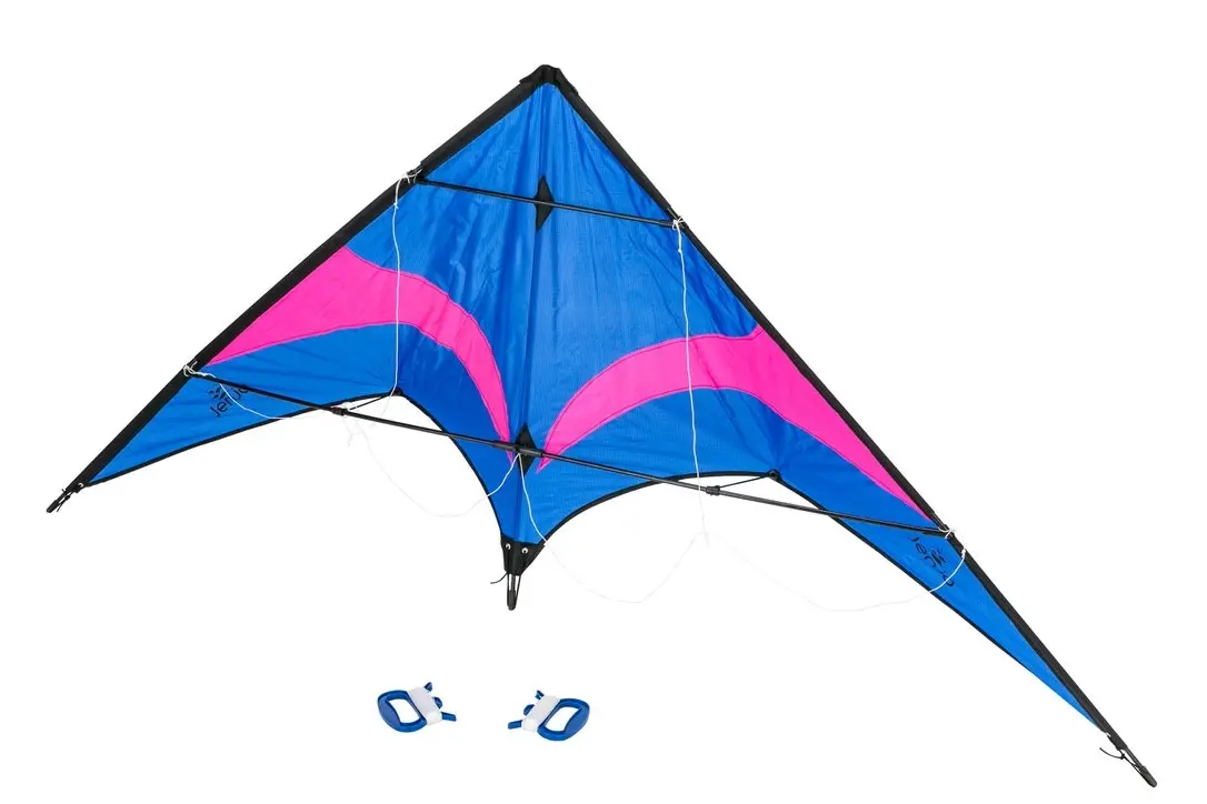 Stunt Kite Blue & Pink