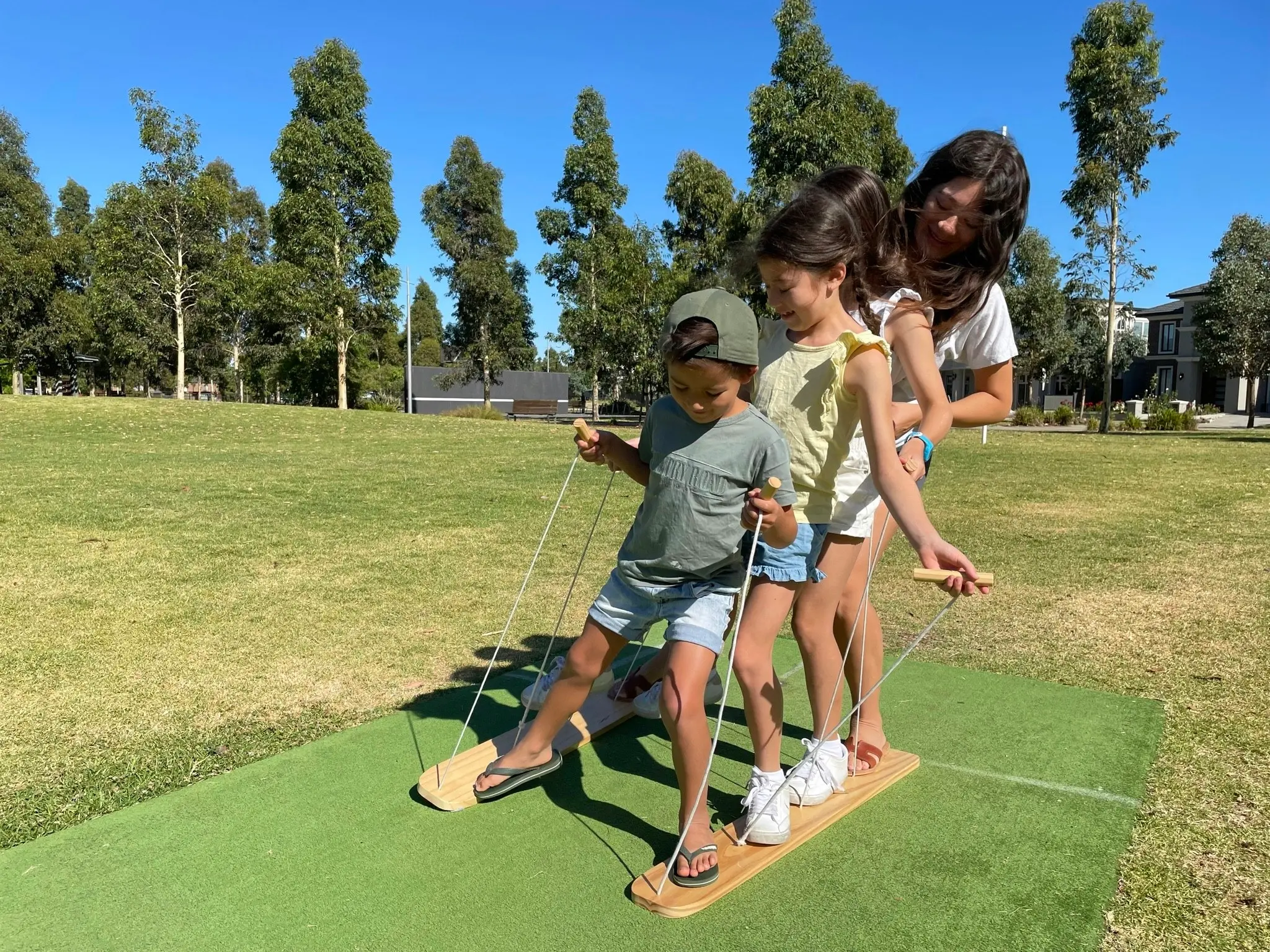 Team Building Walking Skis 100cm Length