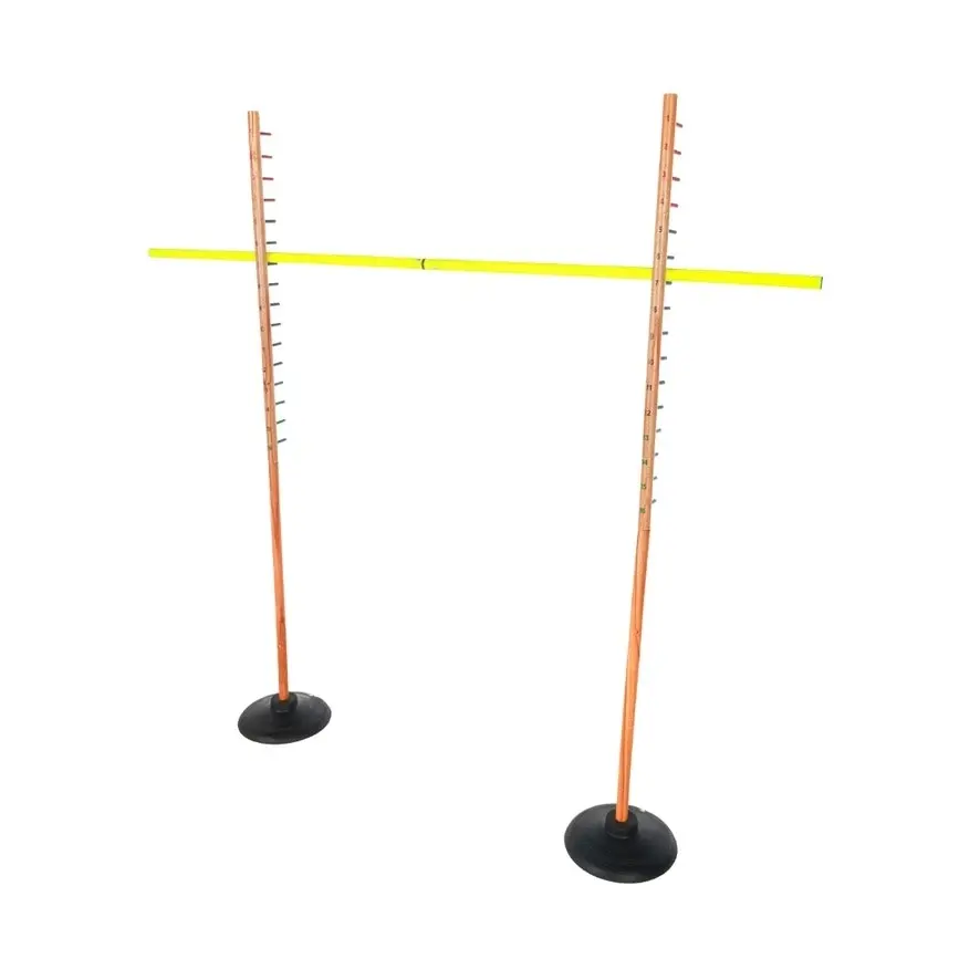 Wooden Limbo Set w/ Rubber Legs & Plastic Pole Height 158cm