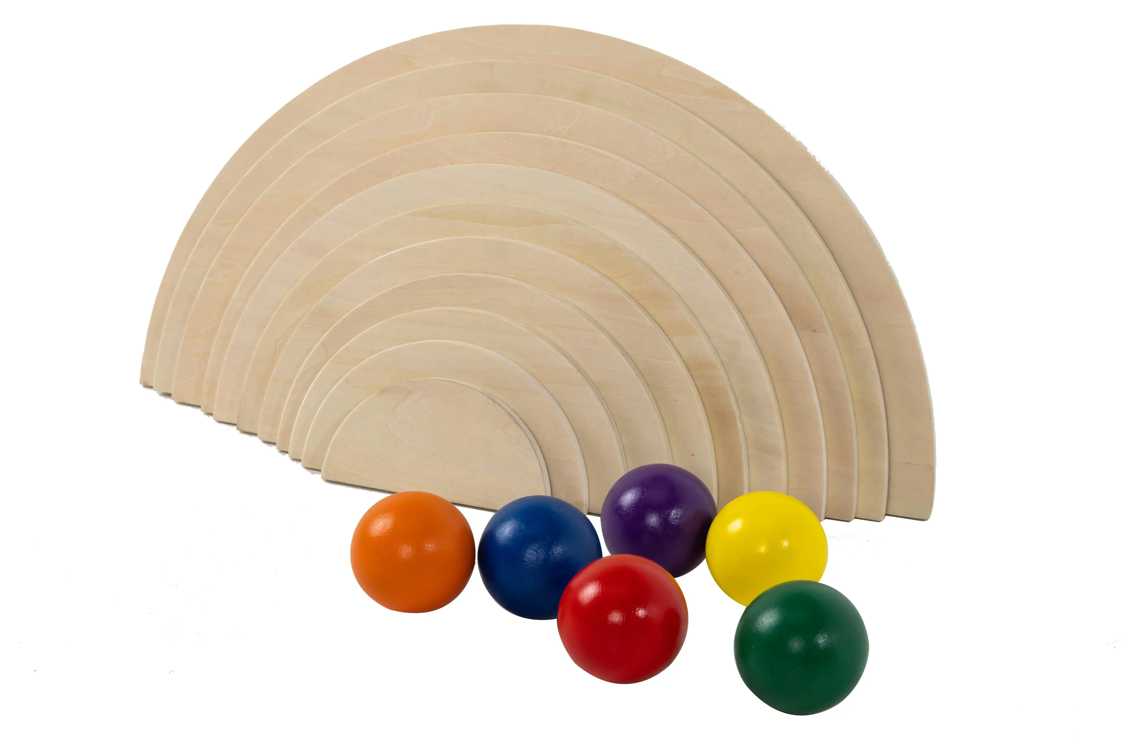 Natural Semi Circles and Balls