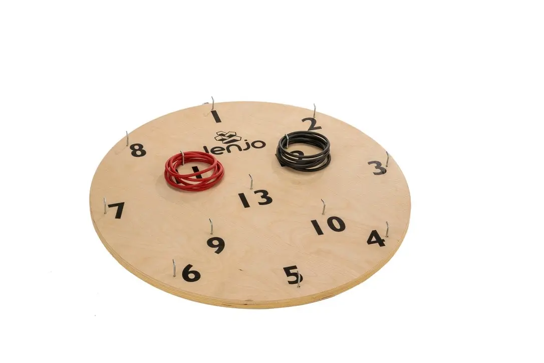 Wooden Giant Hookey Ring Board Lawn Game 68cm diameter