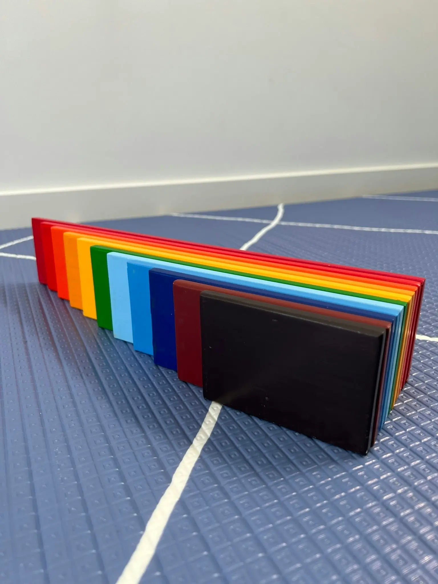 Wooden Rainbow Planks