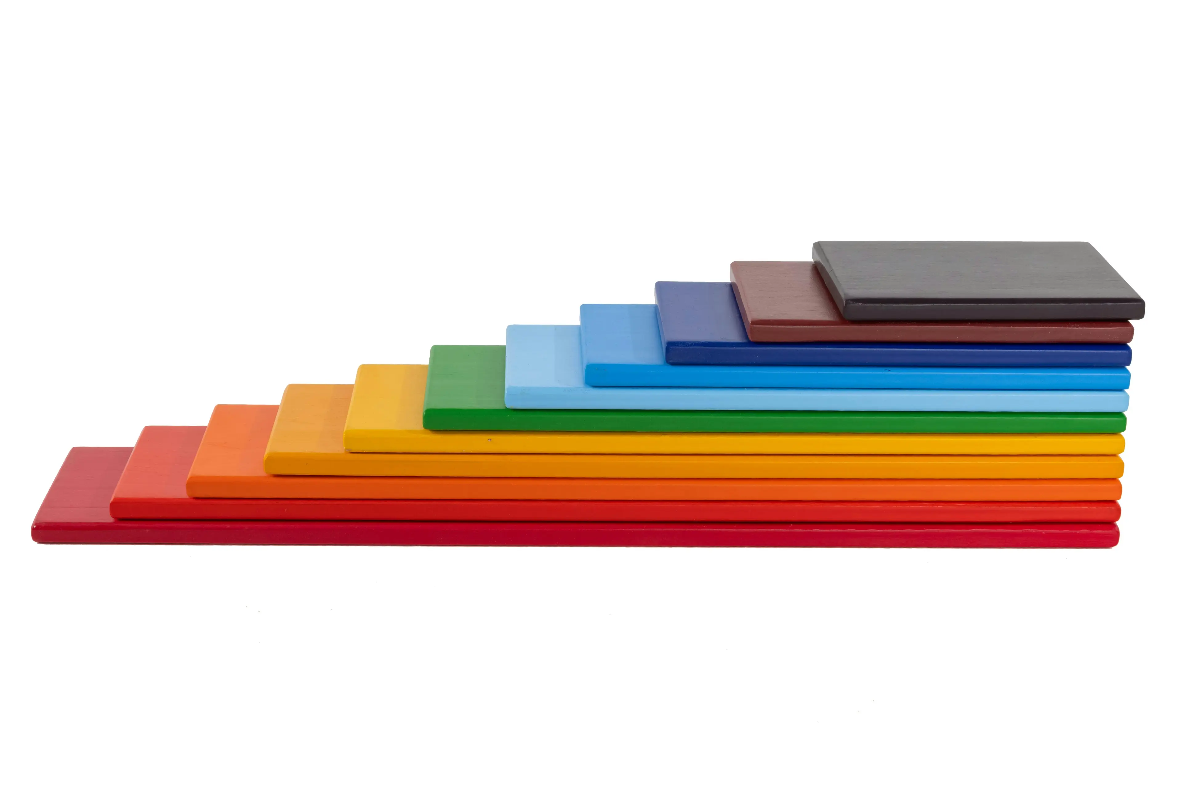 Wooden Rainbow Planks