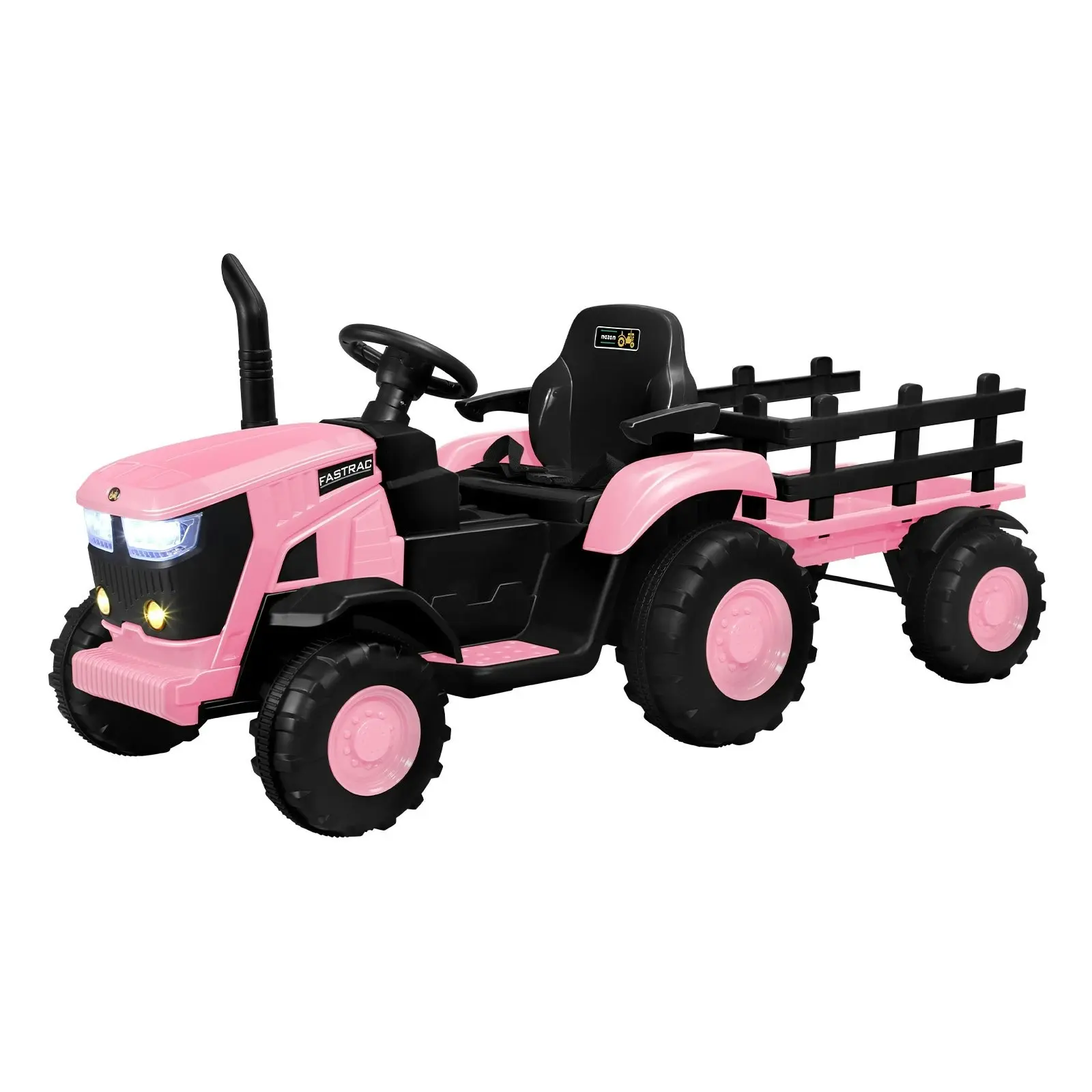 Mazam Kids Ride On Car Tractor Toy Electric Remote XL Size Pink