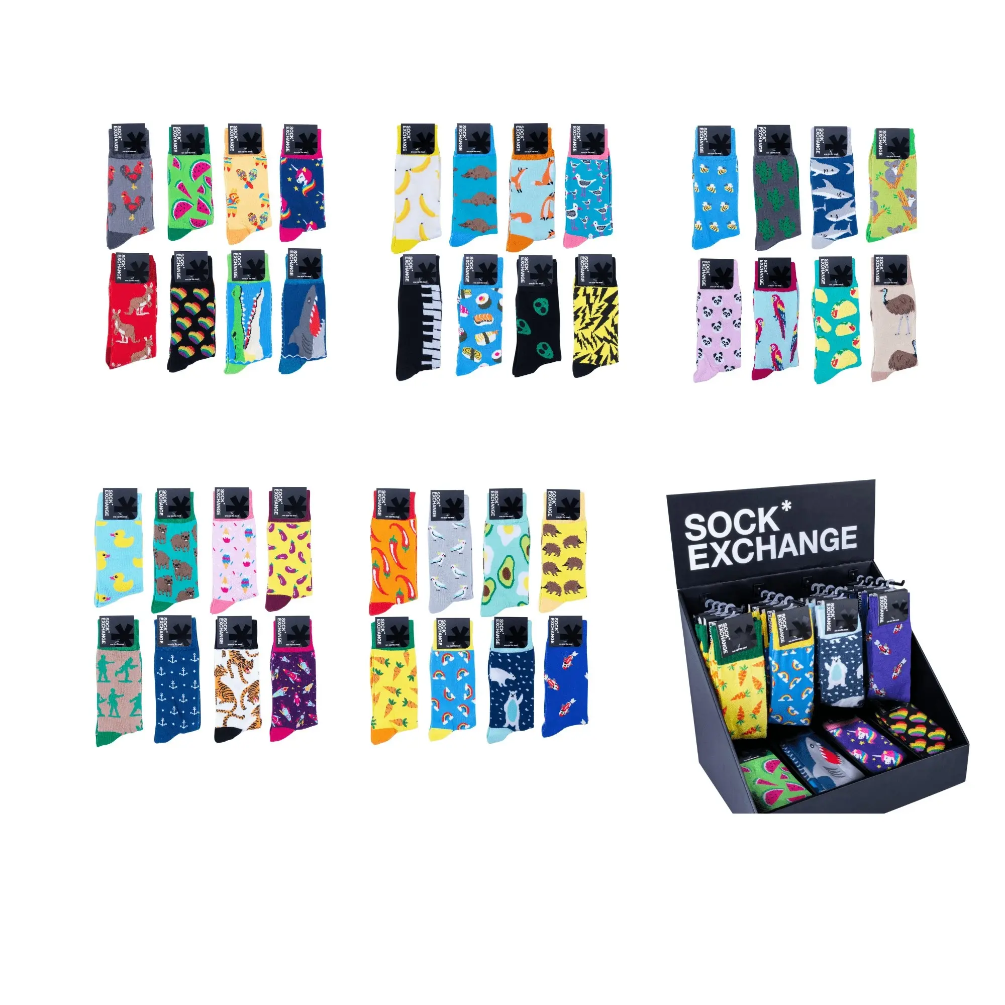 Novelty Socks - Wholesale 96 Novelty Socks