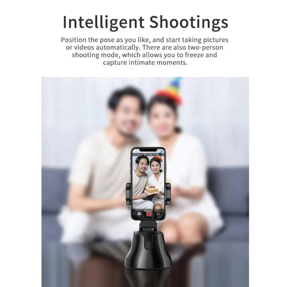 Smart Shot Vlogging Auto Tracking Smart Phone Holder