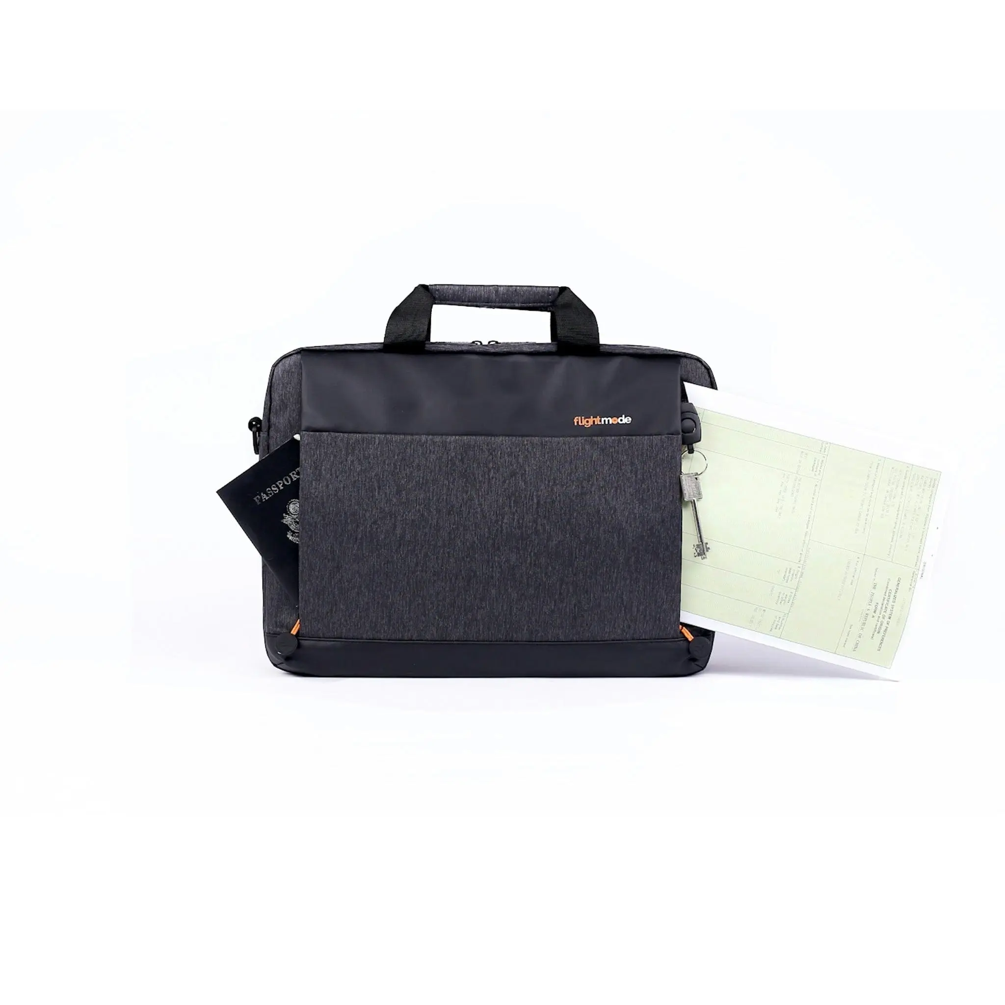 Flightmode Laptop Messenger Bag - Charcoal