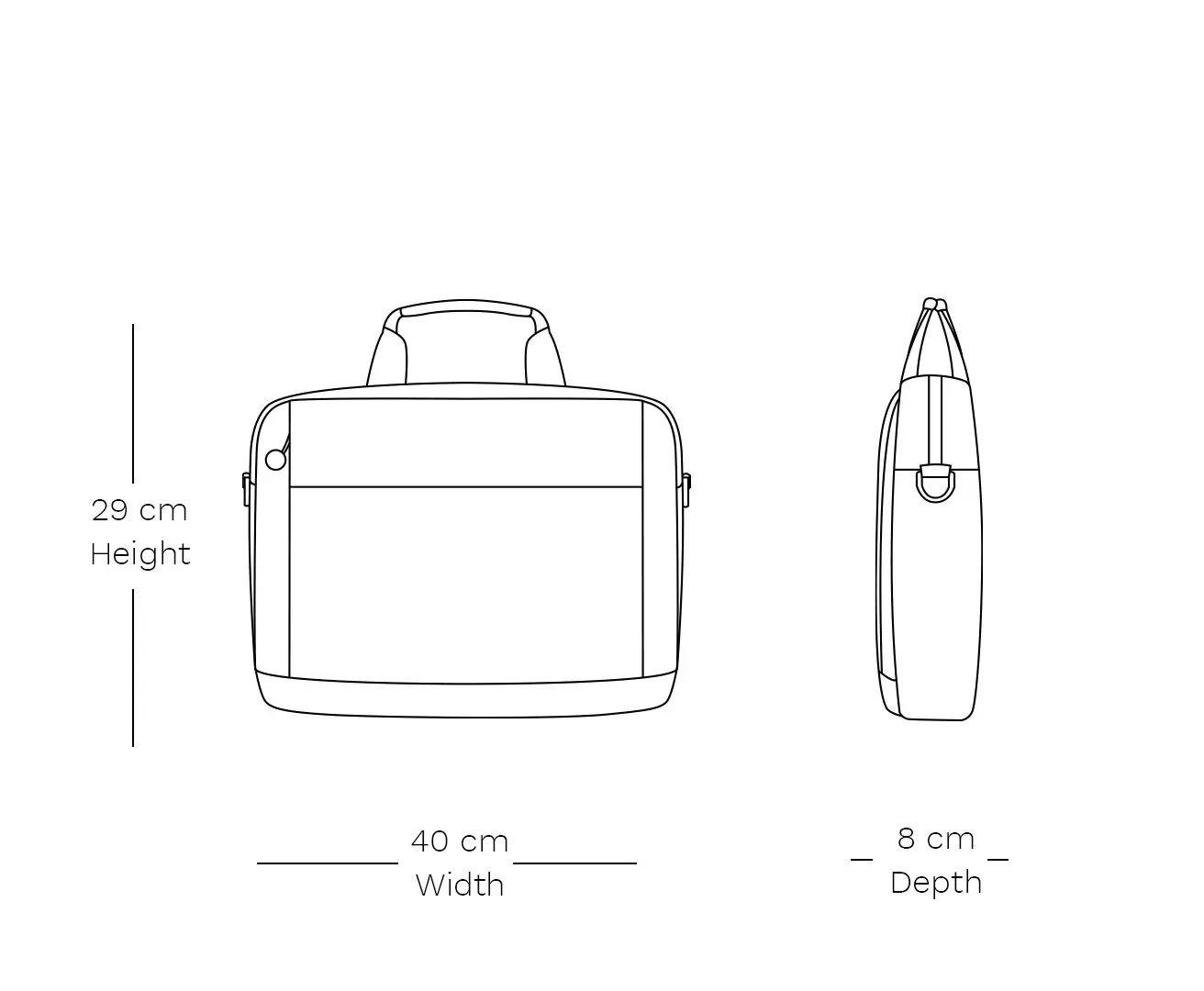 Flightmode Laptop Messenger Bag - Charcoal