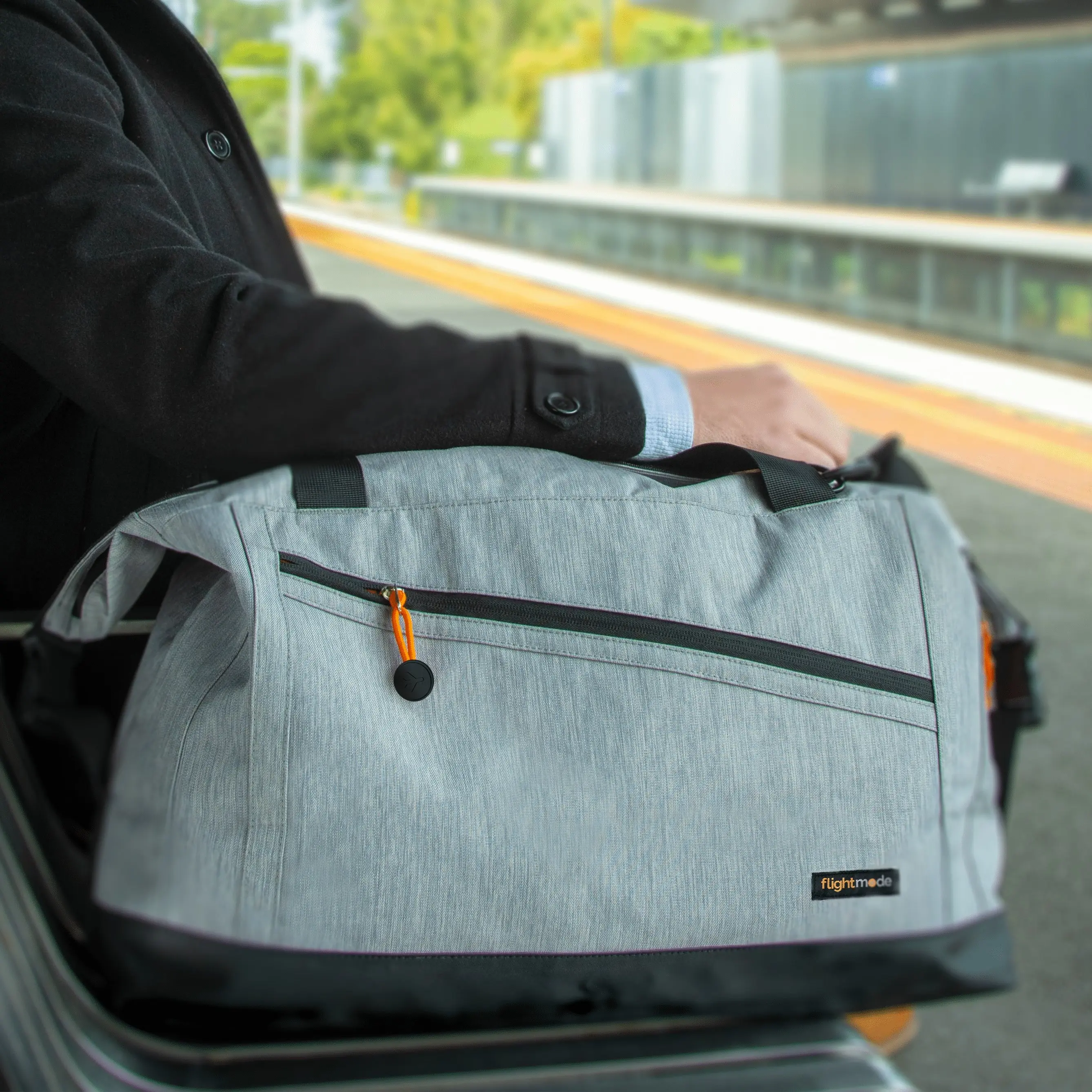 Flightmode Duffel Bag - Gray