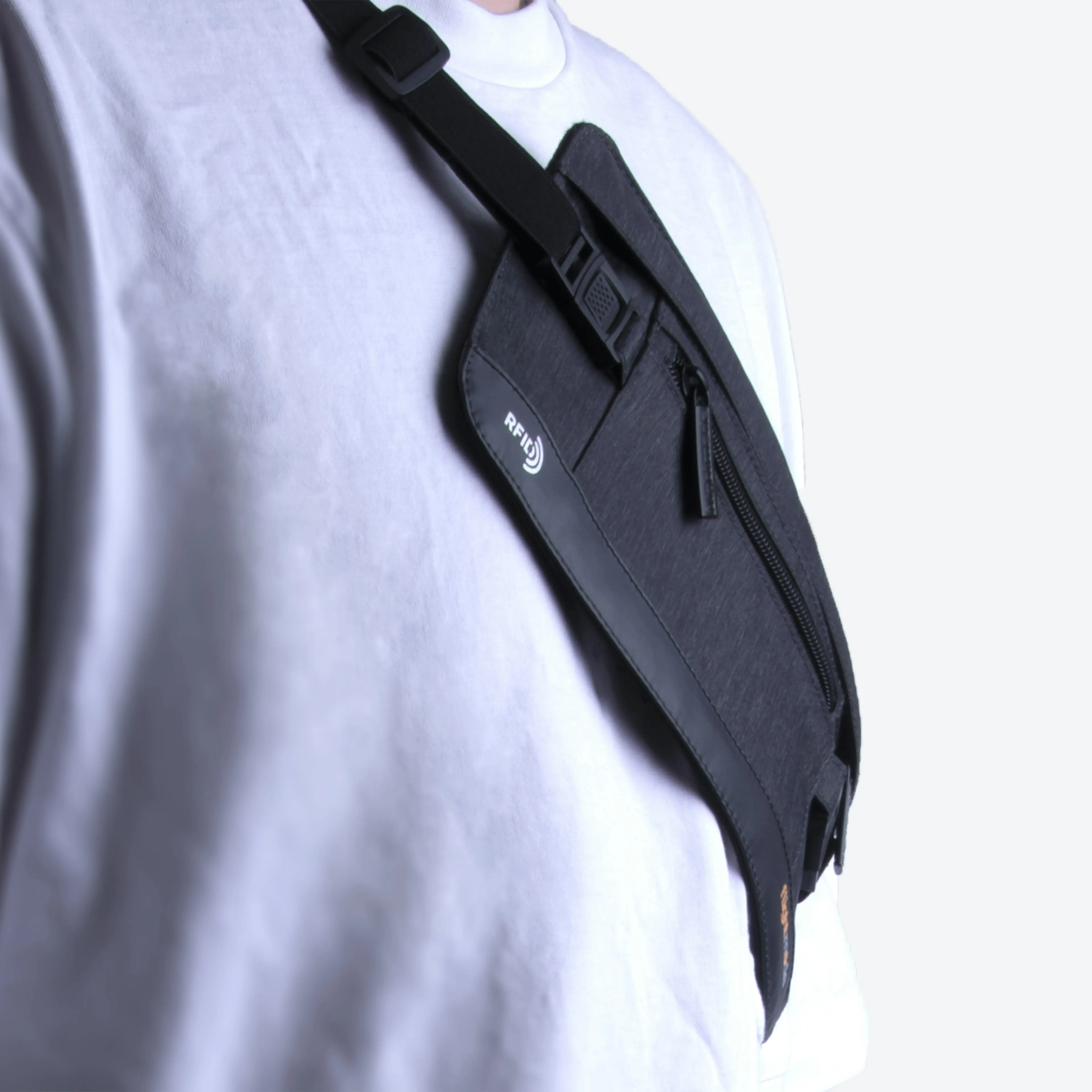 Flightmode RFID Waist Bag - Charcoal