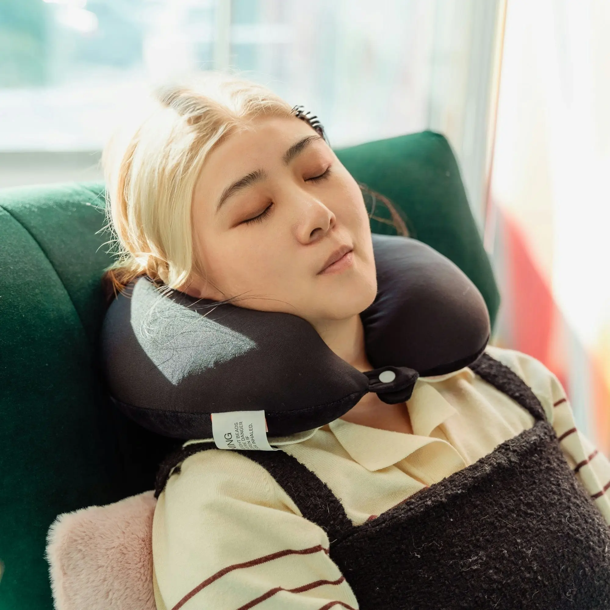 Deluxe Mircobead Travel Pillow