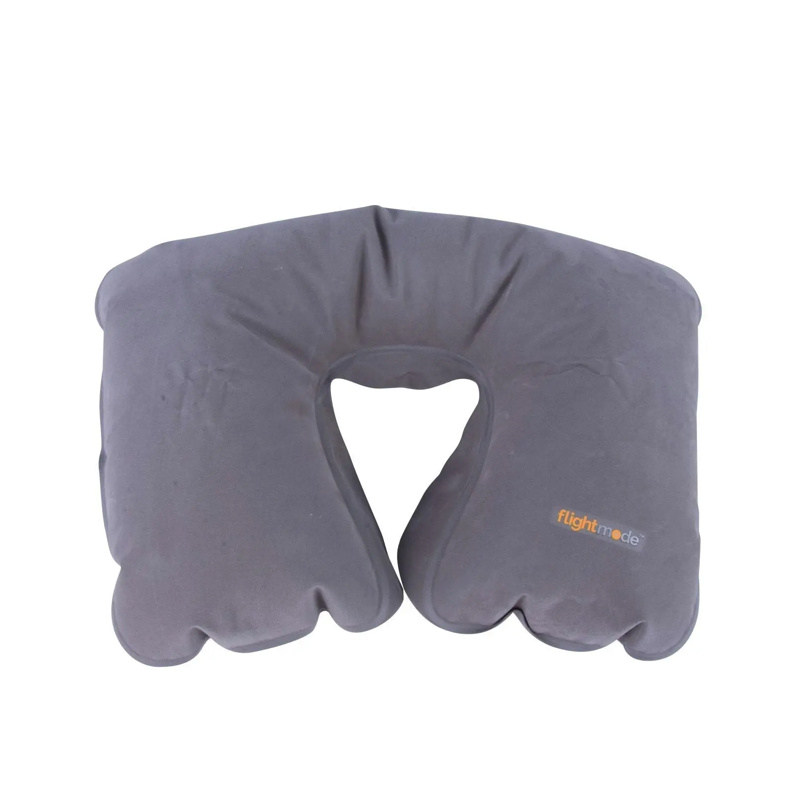 Lightweight Inflatable Travel Neck Pillow - Grey