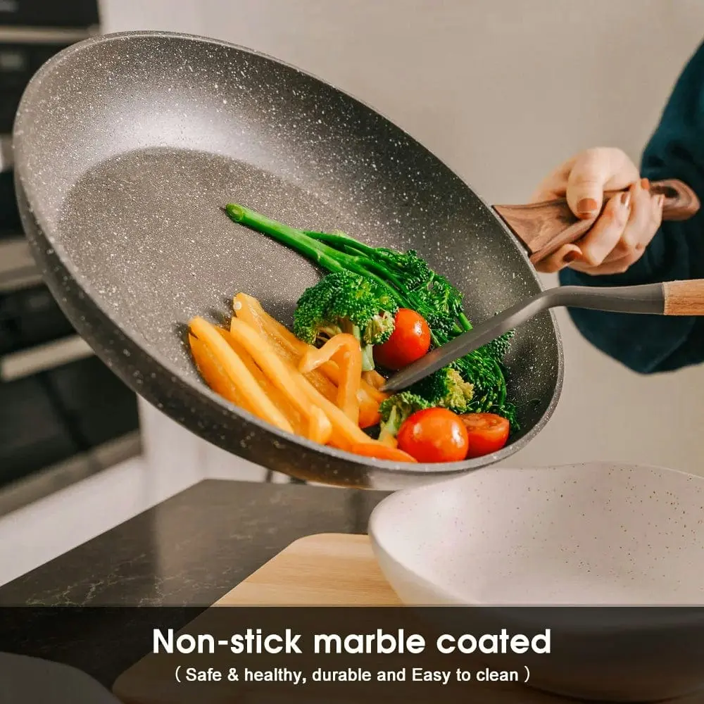 Clevinger 8 Piece Non-Stick Cookware Set