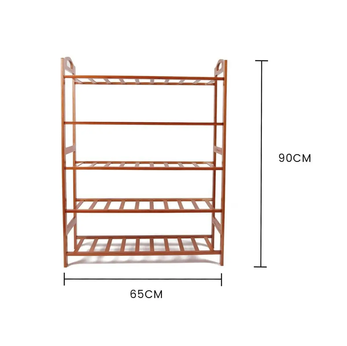 5 Tier Bamboo Shoe Rack