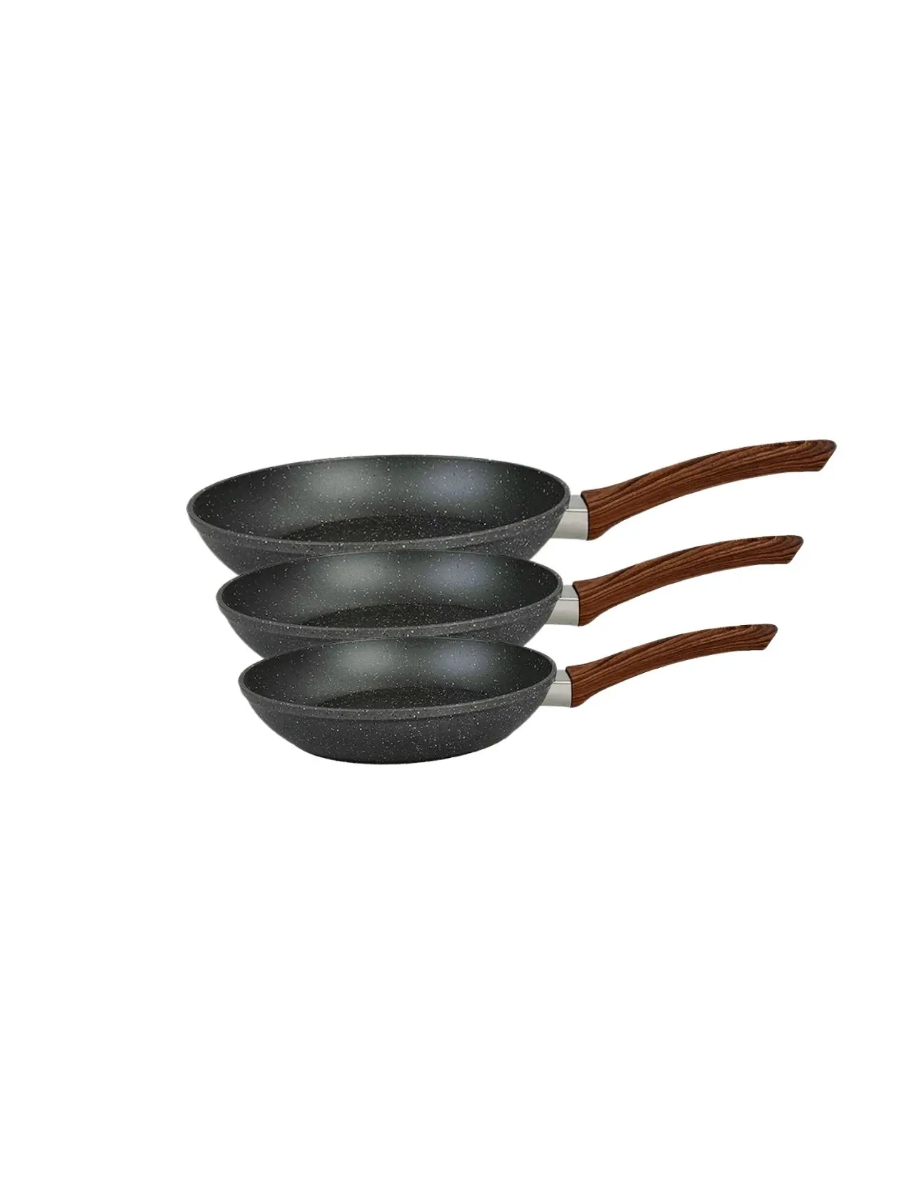 Clevinger Non-Stick Frying Pan Set 24/28/32cm Triple Pack