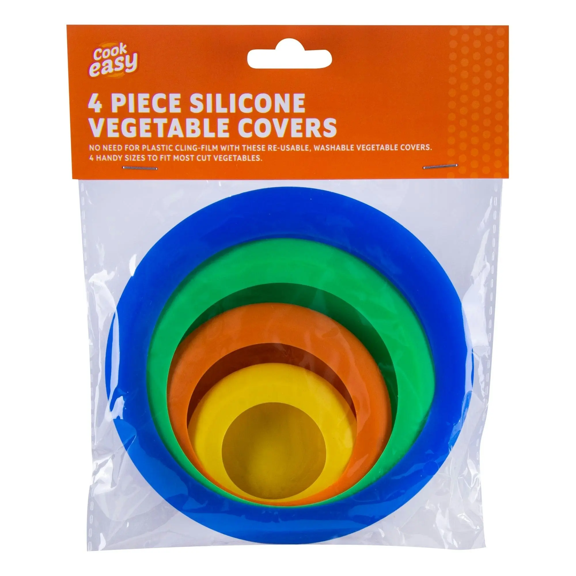 Set of 4 Silicone Vegetable Covers