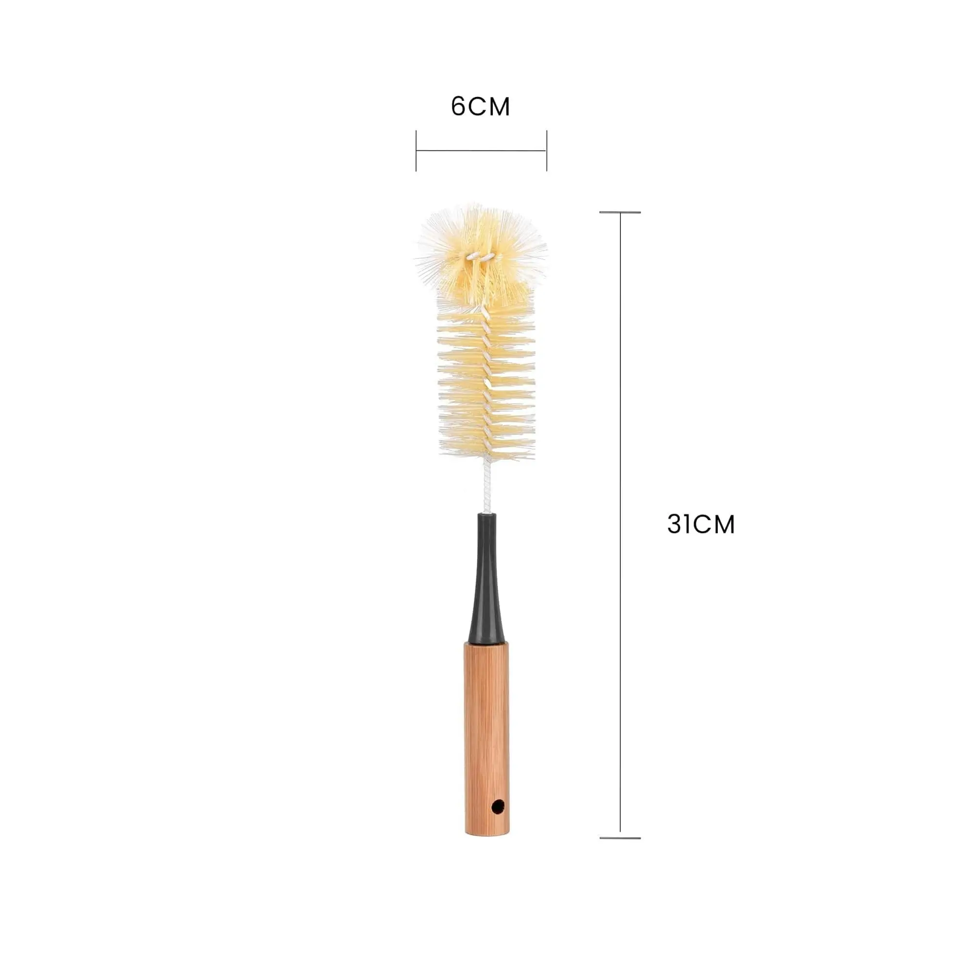 Clevinger Eco Cleaning Bamboo Bottle Brush