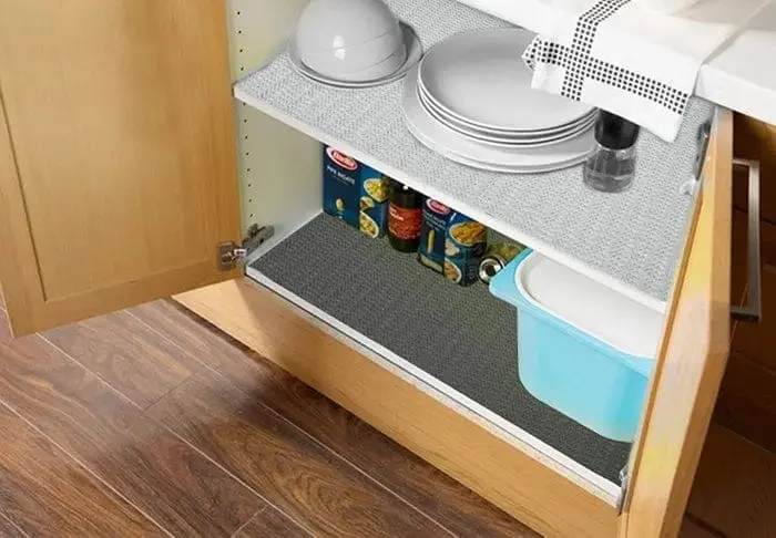 Kitchen Placemat Drawer Liner Cabinet Mat Non Slip EVA Plastic Grip Waterproof 30x150cm 420GSM