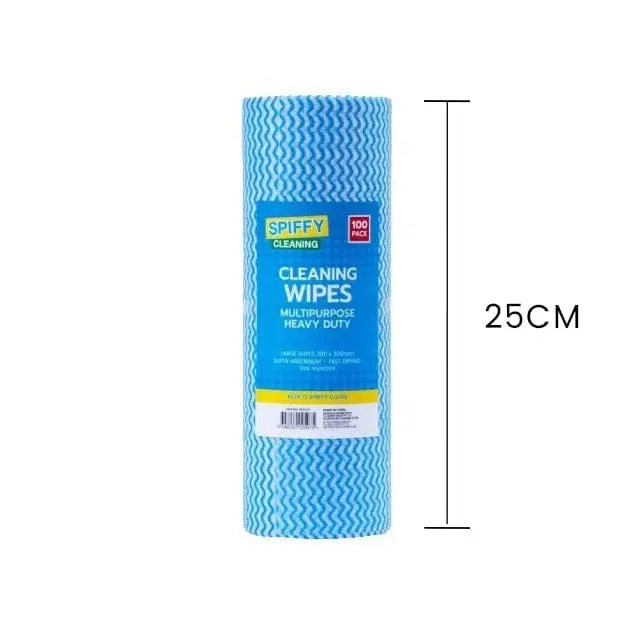 100Pack Heavy Duty Multipurpose Cleaning Wipes