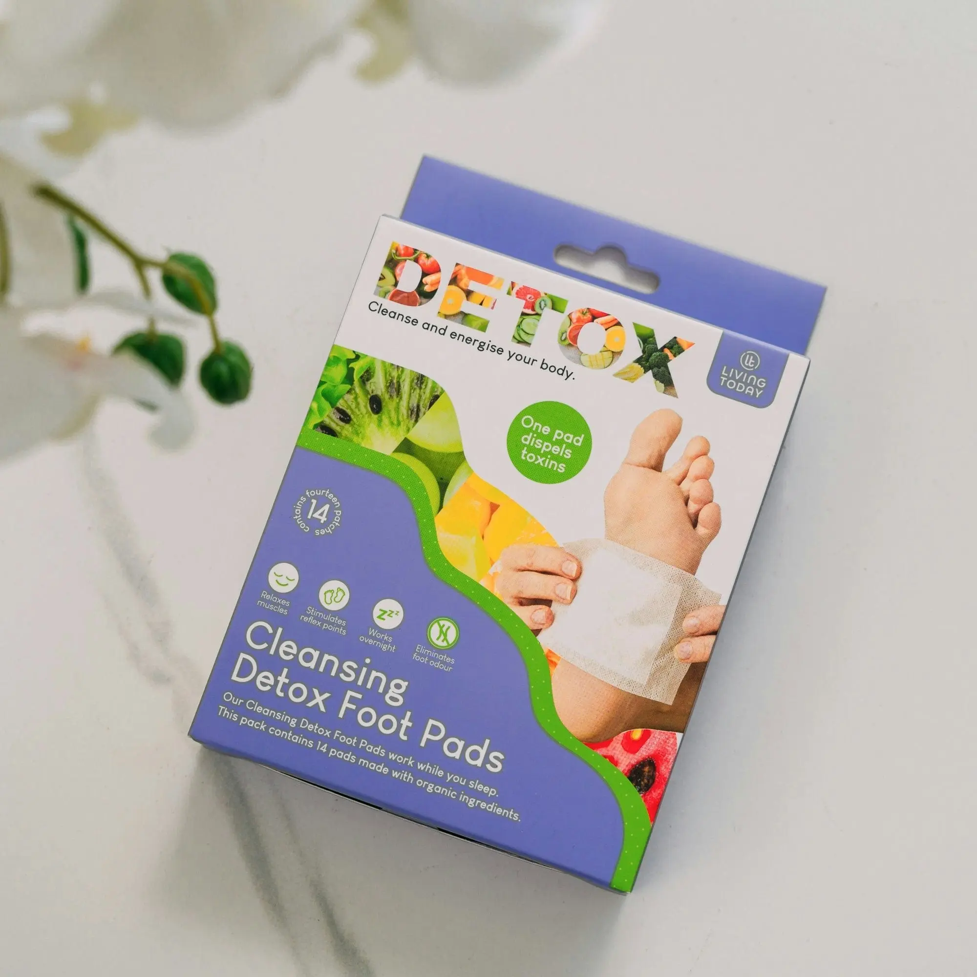 The Cleansing Detox Foot Pads 28 PK