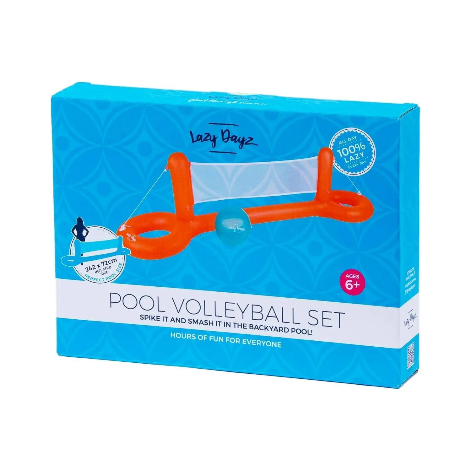 Lazy Dayz Inflatable Volleyball Set