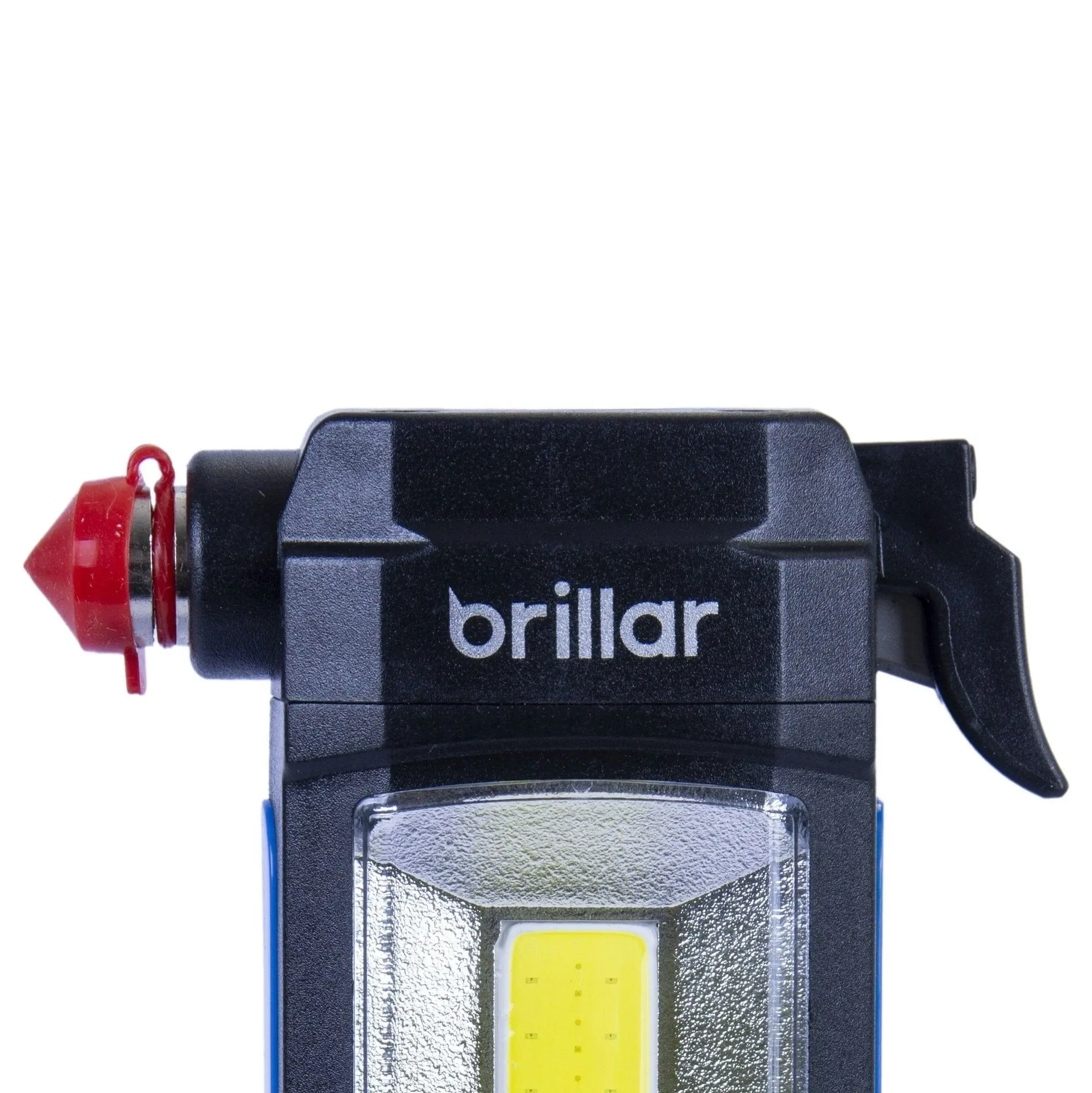 Brillar Emergency Torch, Seatbelt Cutter, Window Breaker - Blue