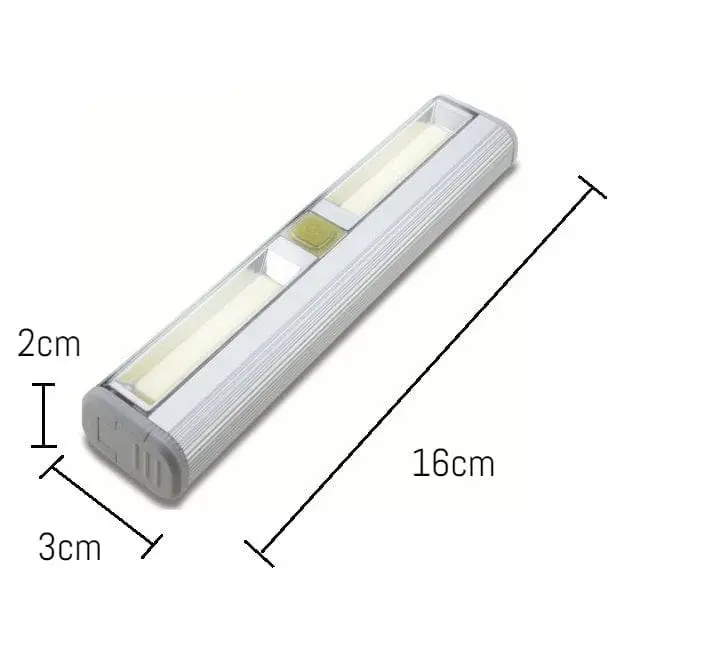 200 Lumens Wireless Stick-on Anywhere Battery Operated Cabinet LED Light