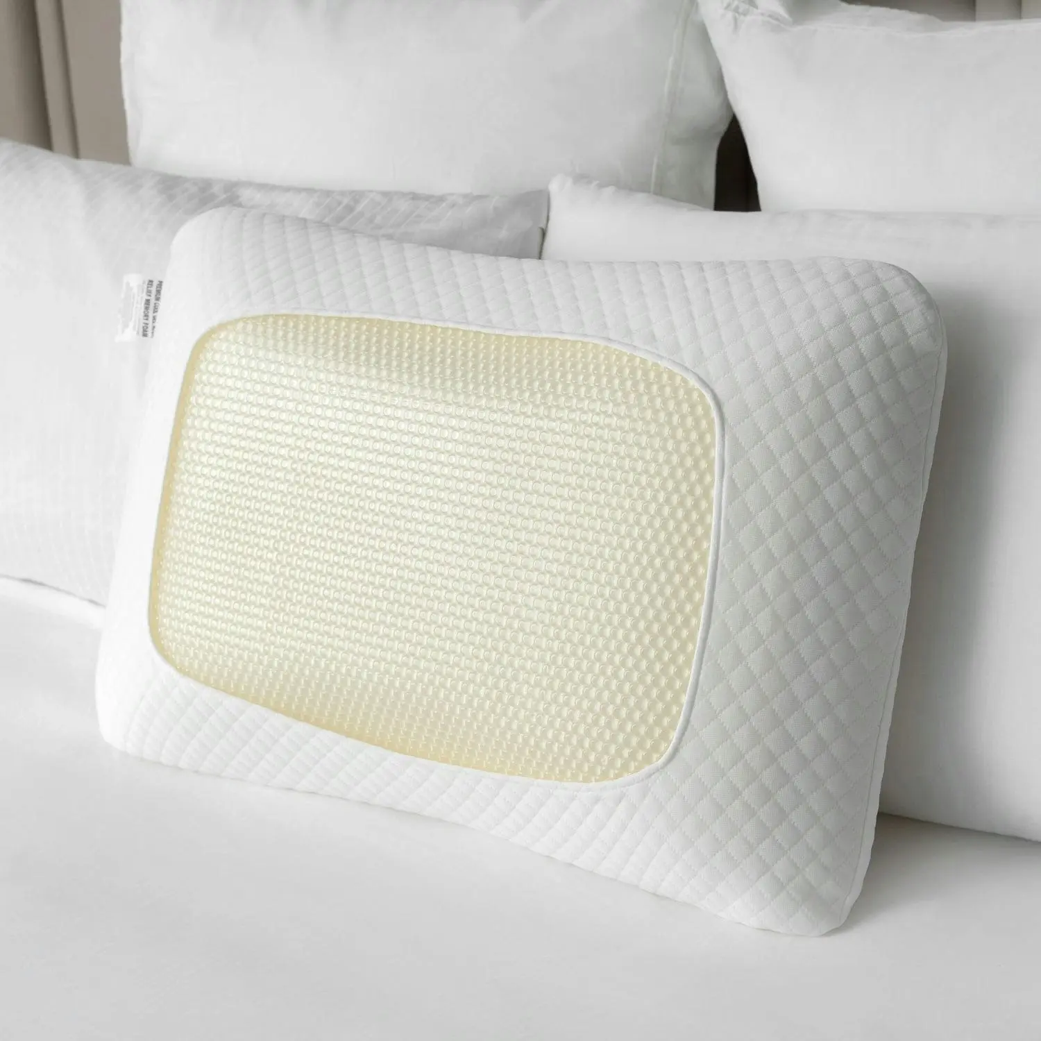 Premium Cool Gel Neck Relief Memory Foam Pillow