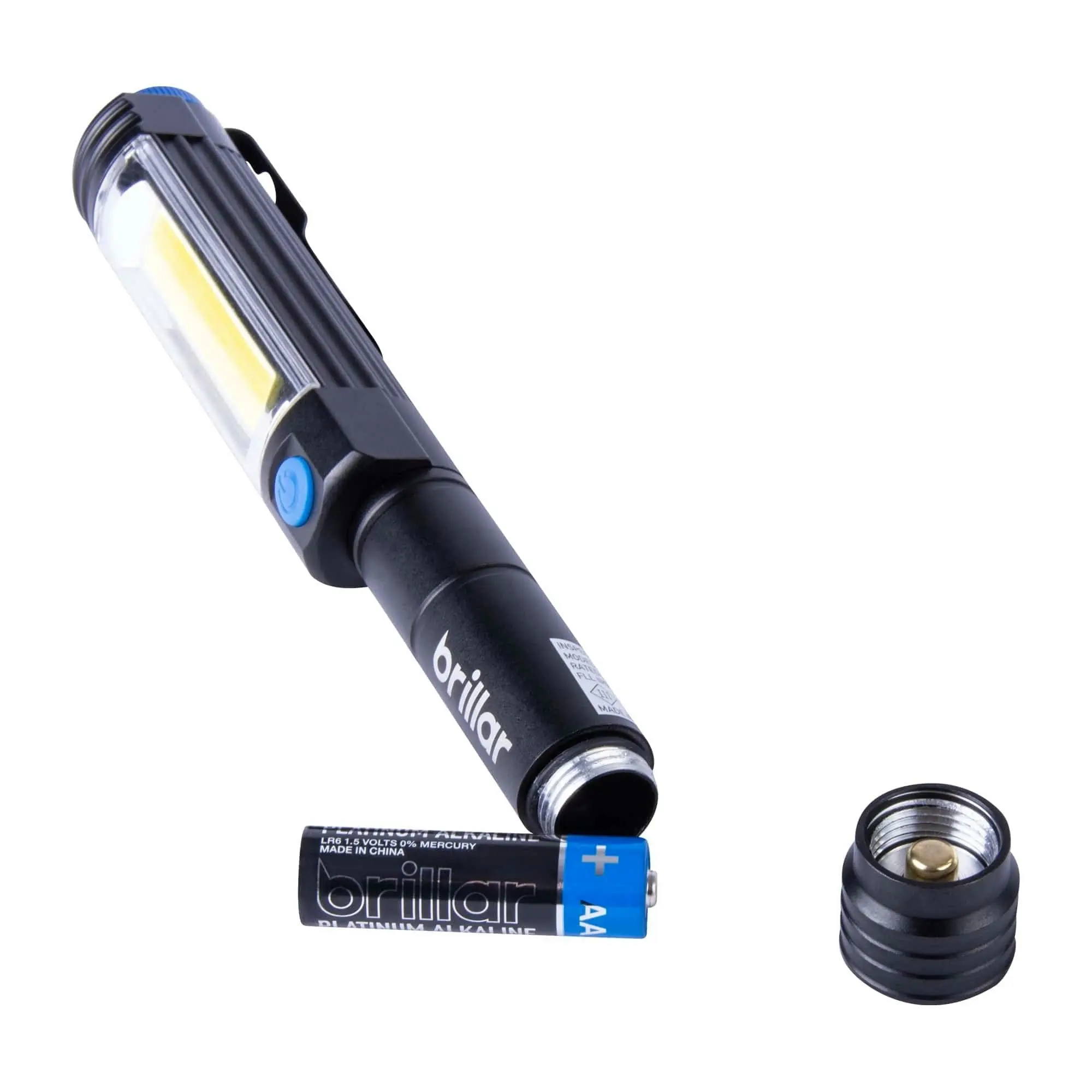 High-Powered 400 Lumen LED UV Inspector Battery Spotlight