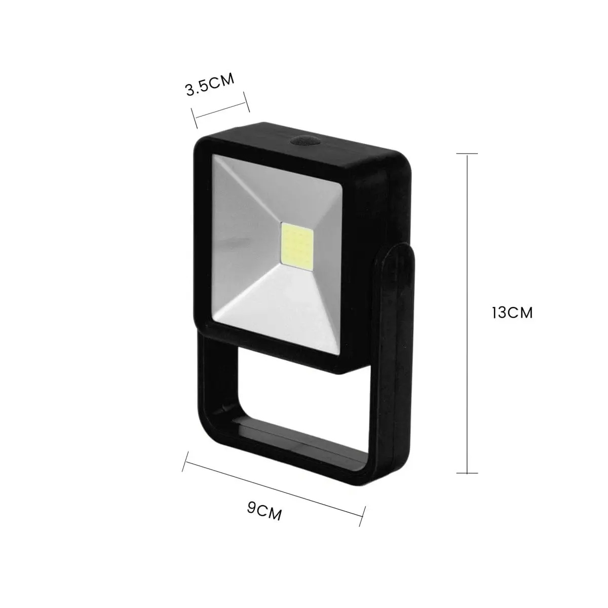 Brillar Swivel Stand Worklight - Black