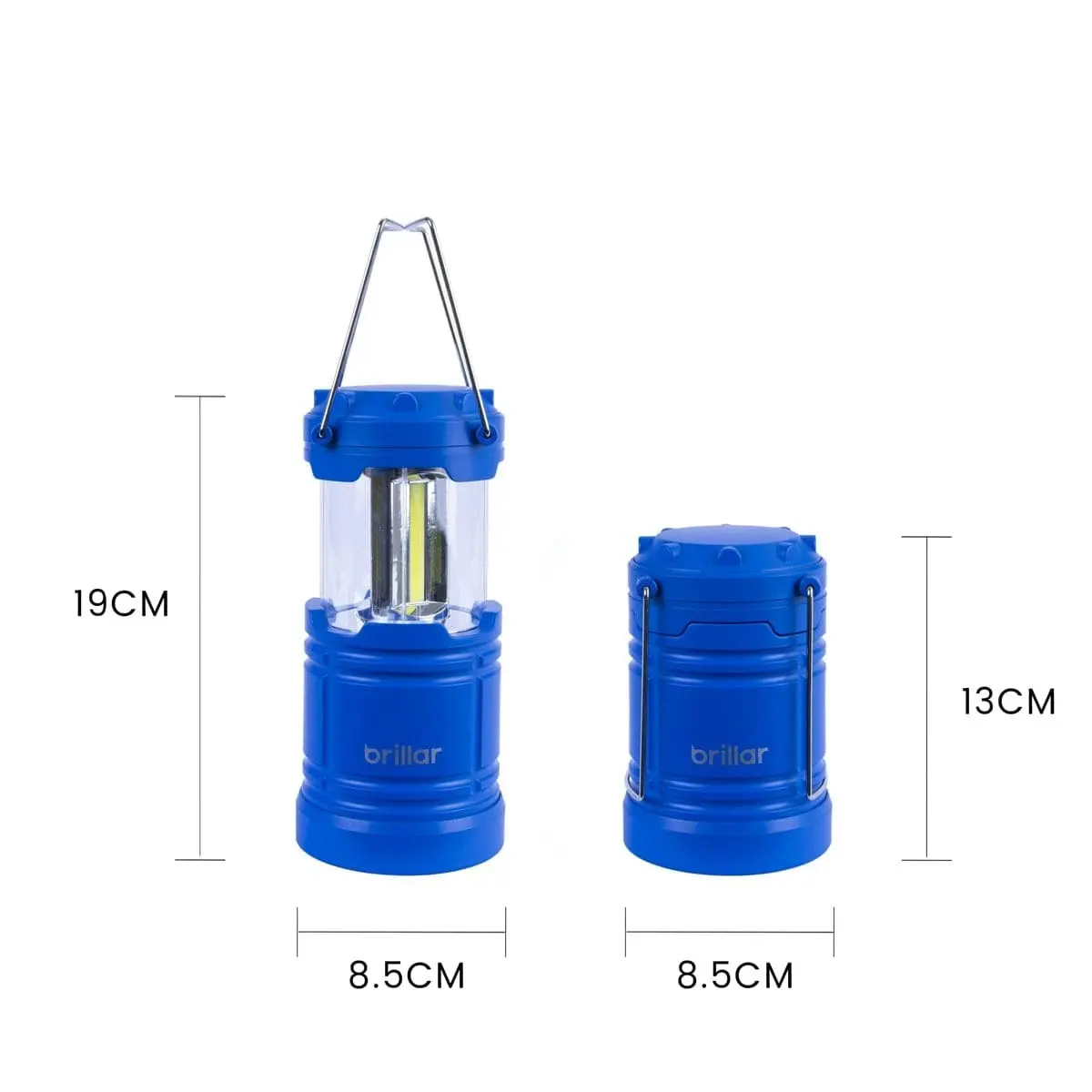 Brillar Pop-up Lantern - Blue