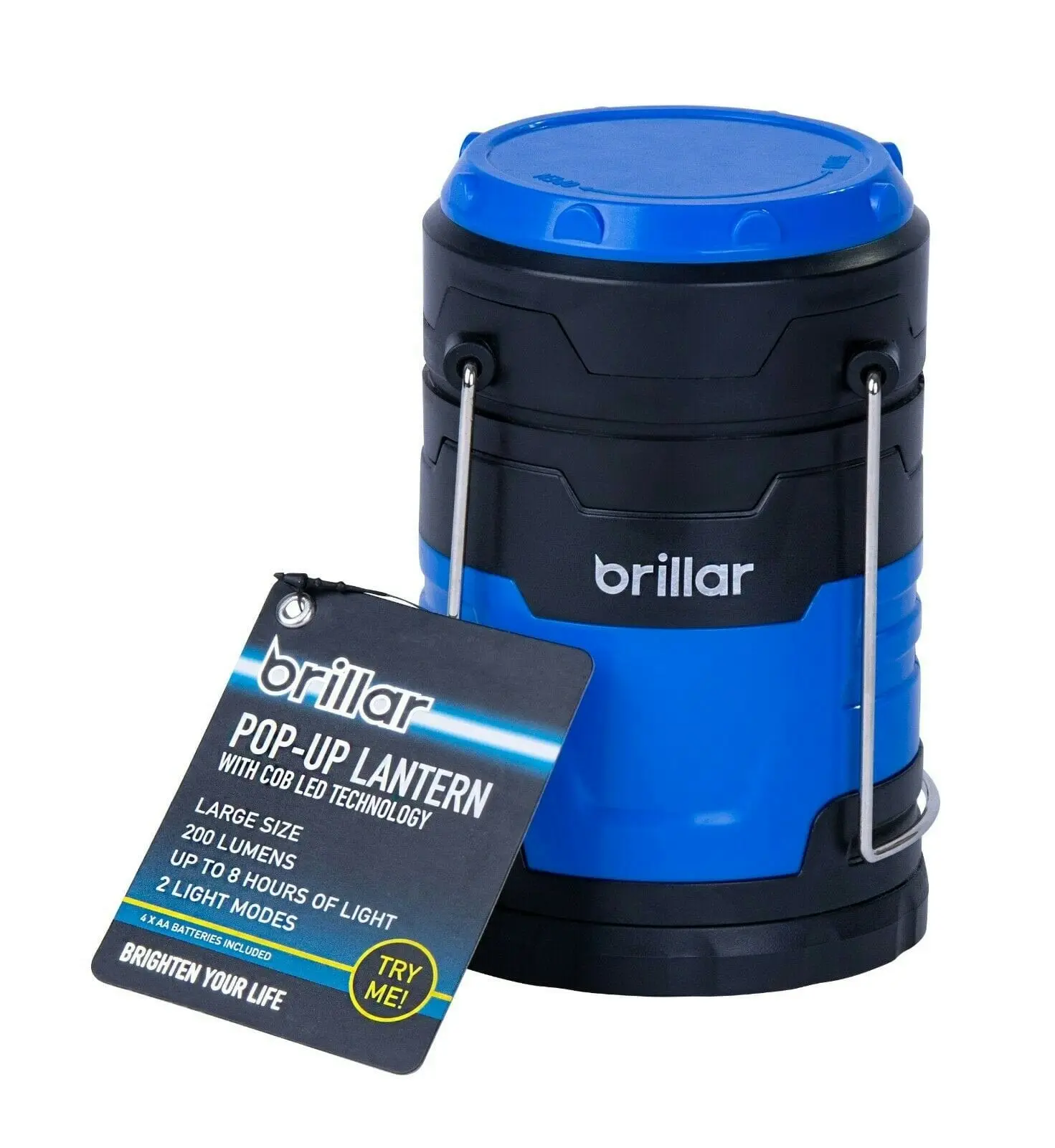 Brillar Jumbo Pop-up Lantern - Blue