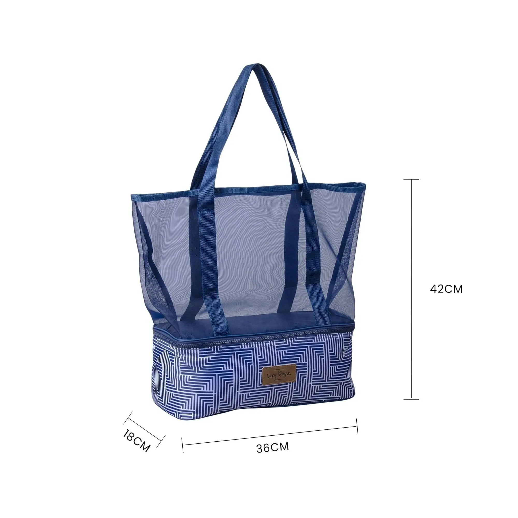 Lazy Dayz Insulated Cooler Tote - Makena