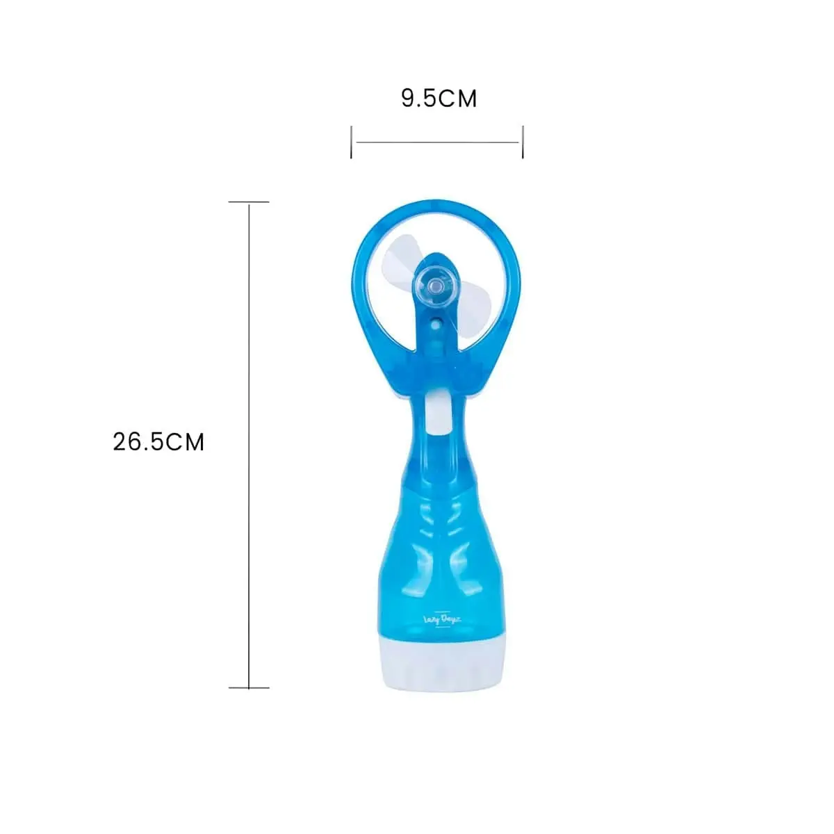 Lazy Dayz Water Spray Fan - Blue