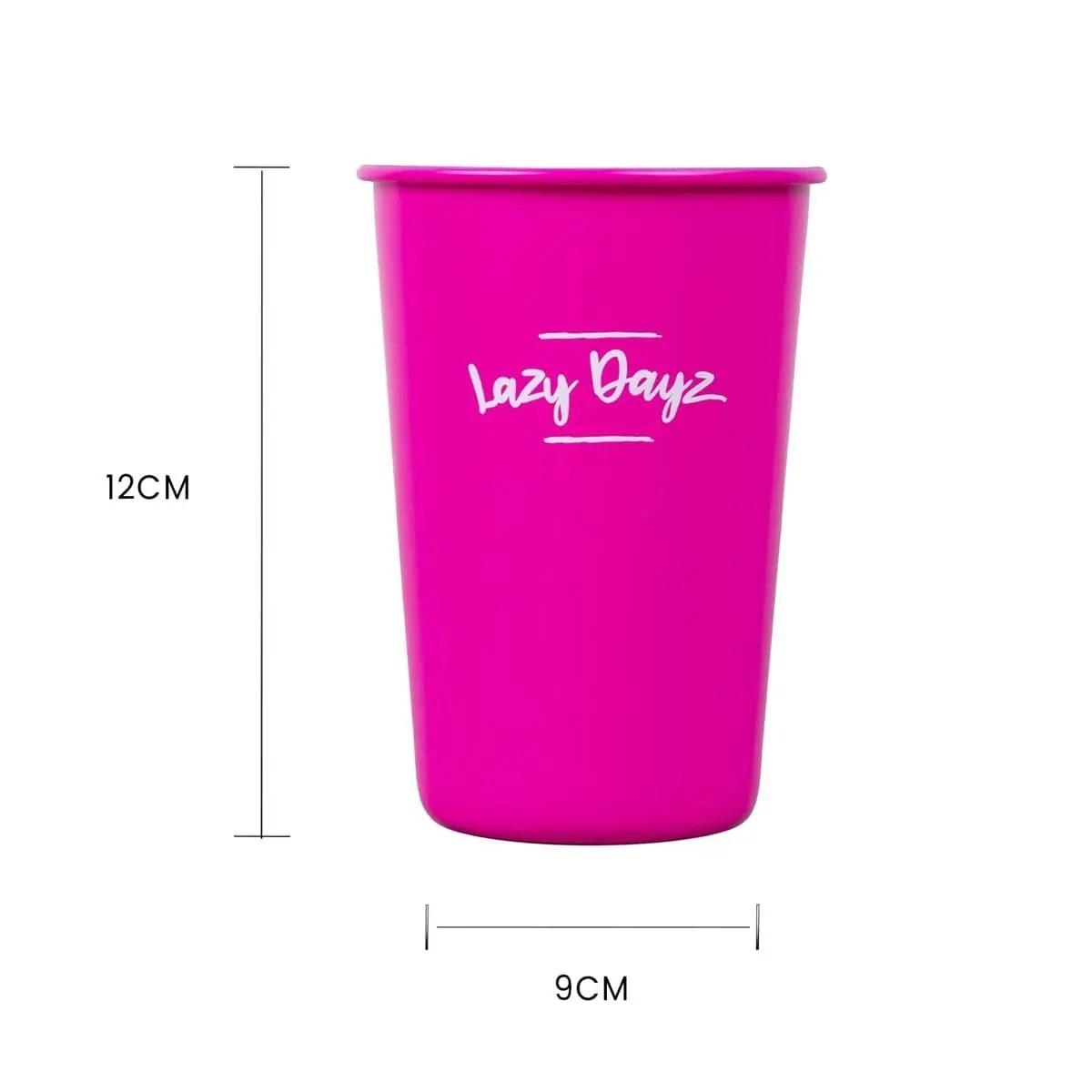 Lazy Dayz Picnic Cup 350ml 4 Pack