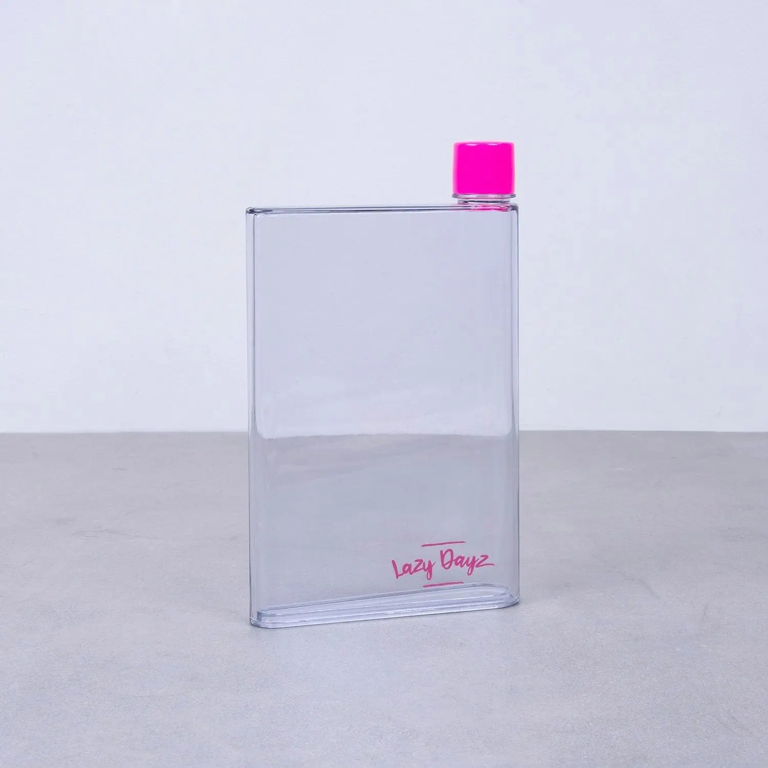 Lazy Dayz Flat Bottle 380ml - Pink